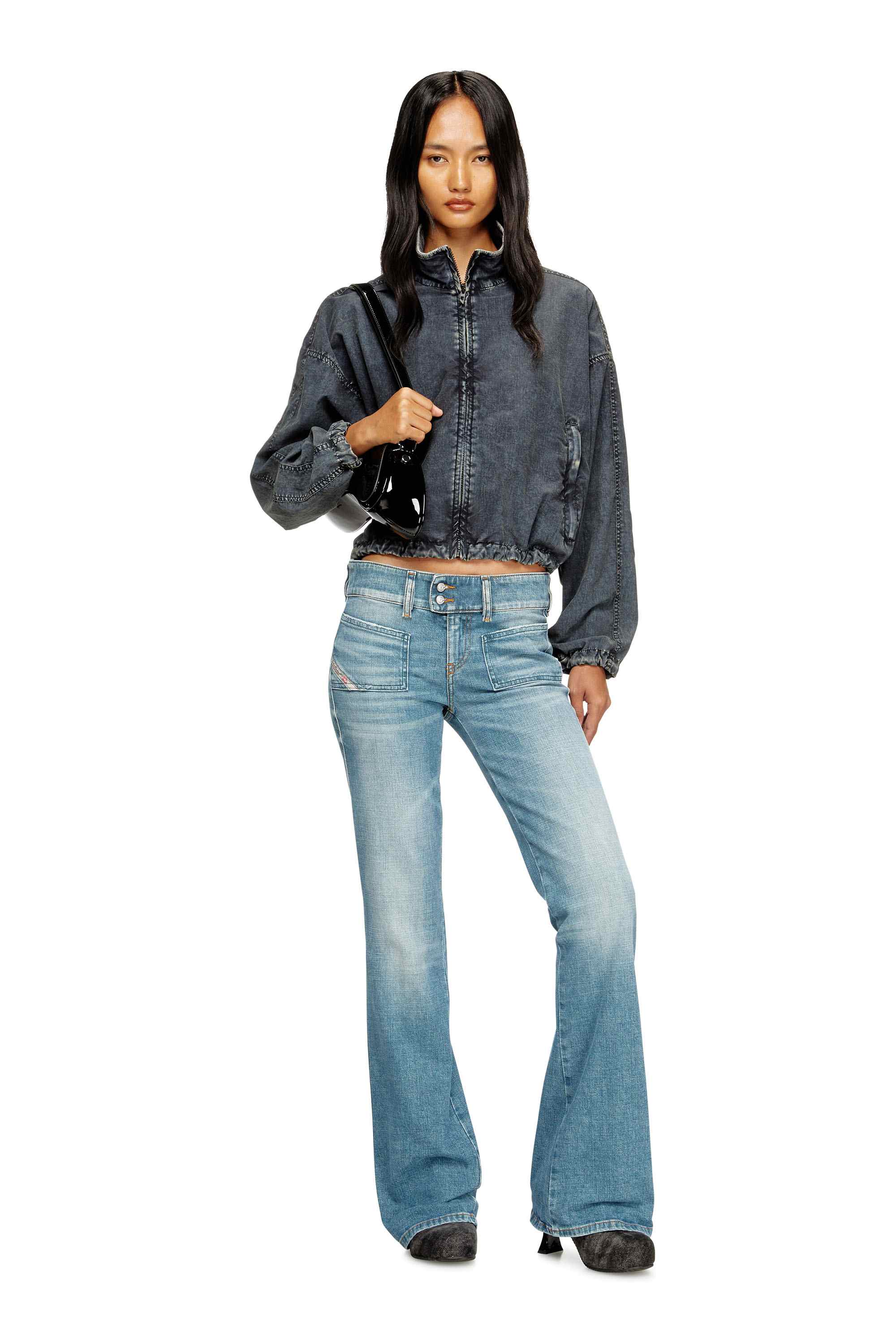 Black Bootcut Jeans - D-Hush