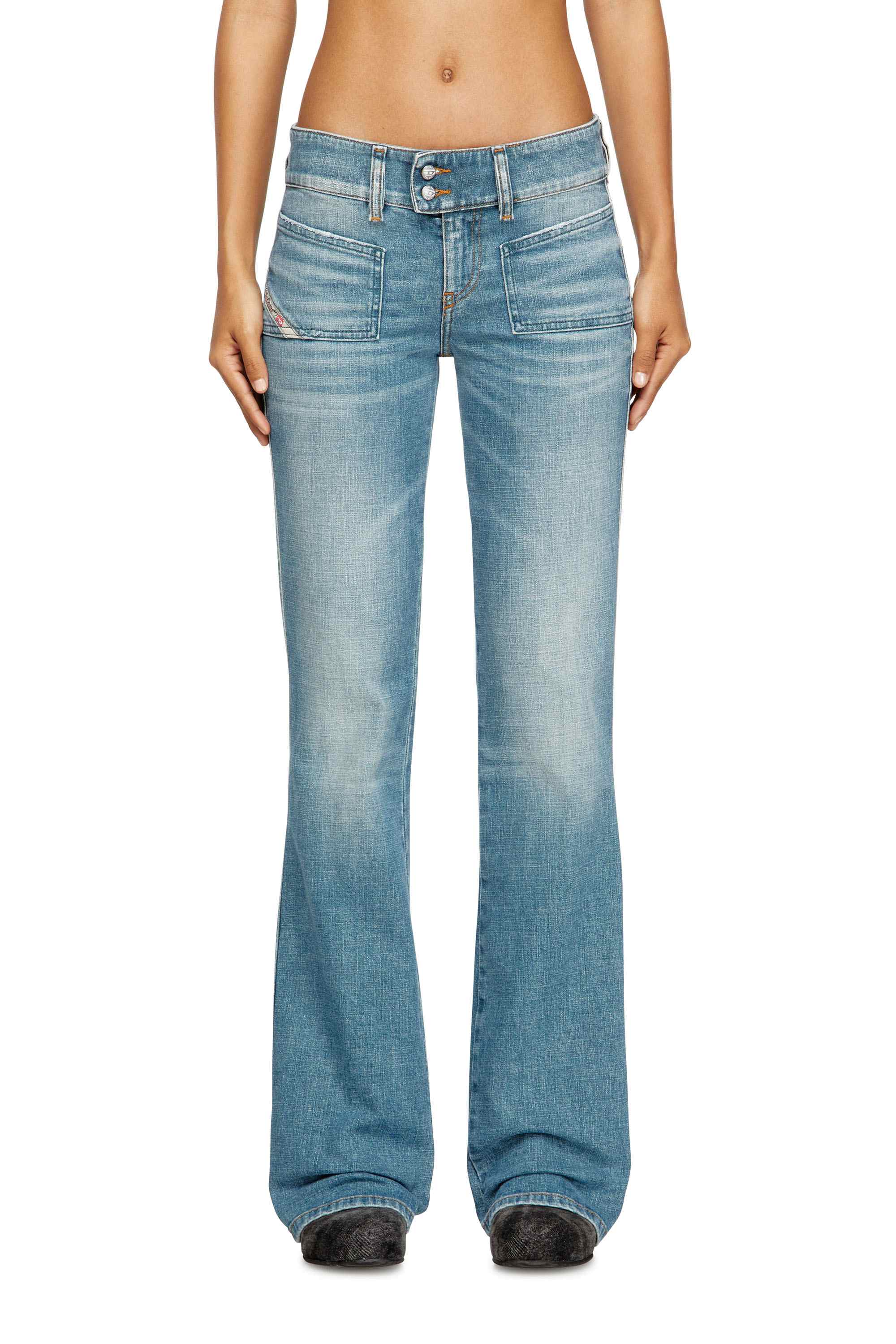 Black Bootcut Jeans - D-Hush