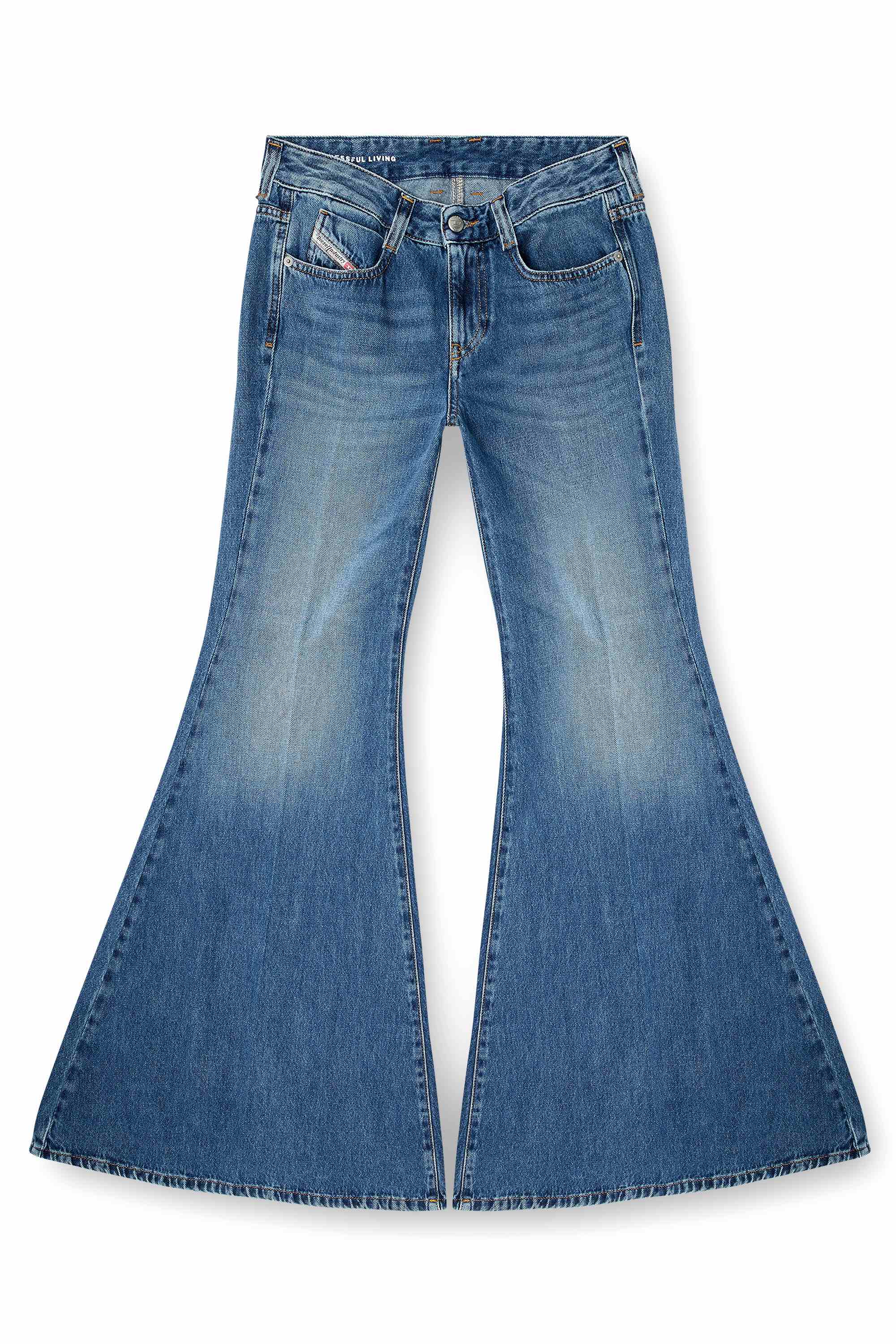 Black Flare Jeans - 1970 D-Bleess
