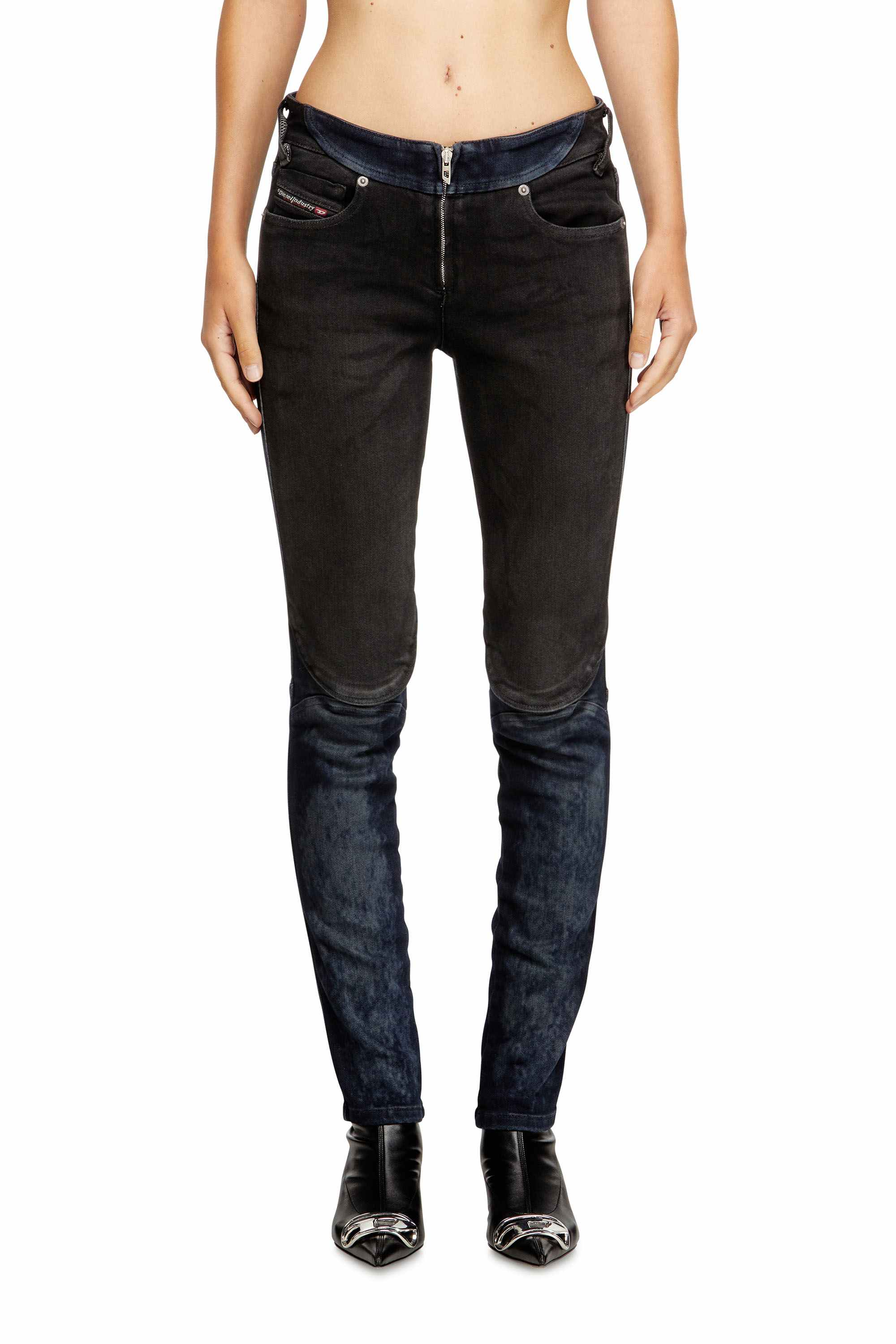 Black Slim Jeans - D-Bikee