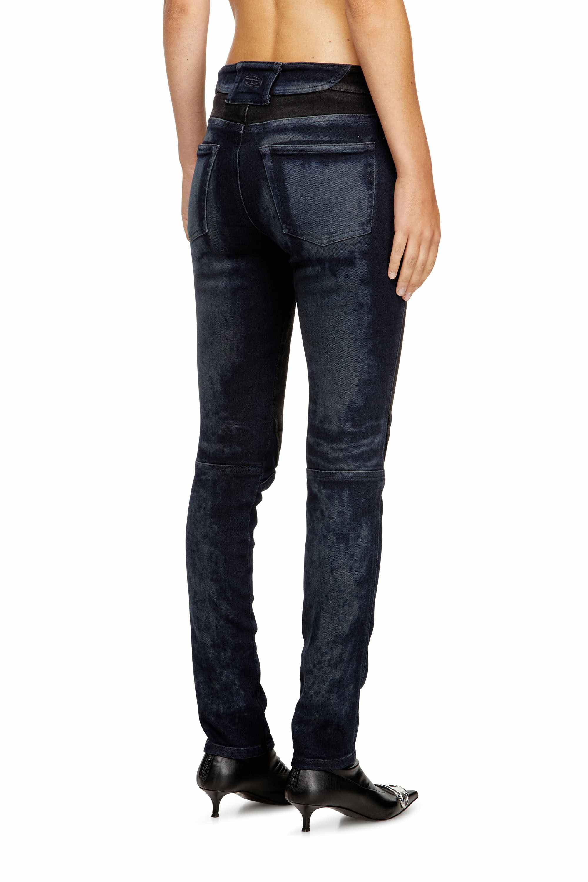 Black Slim Jeans - D-Bikee