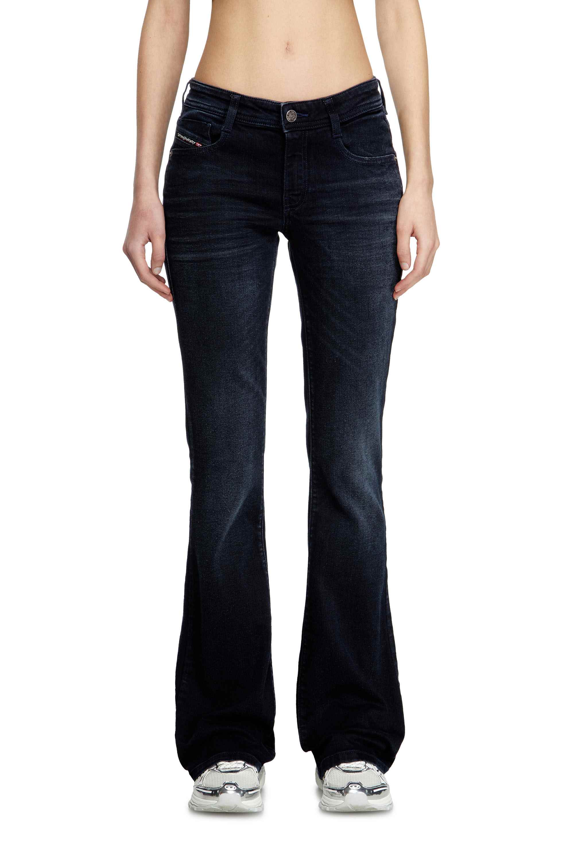 Black Bootcut Jeans - 1969 D-Ebbey