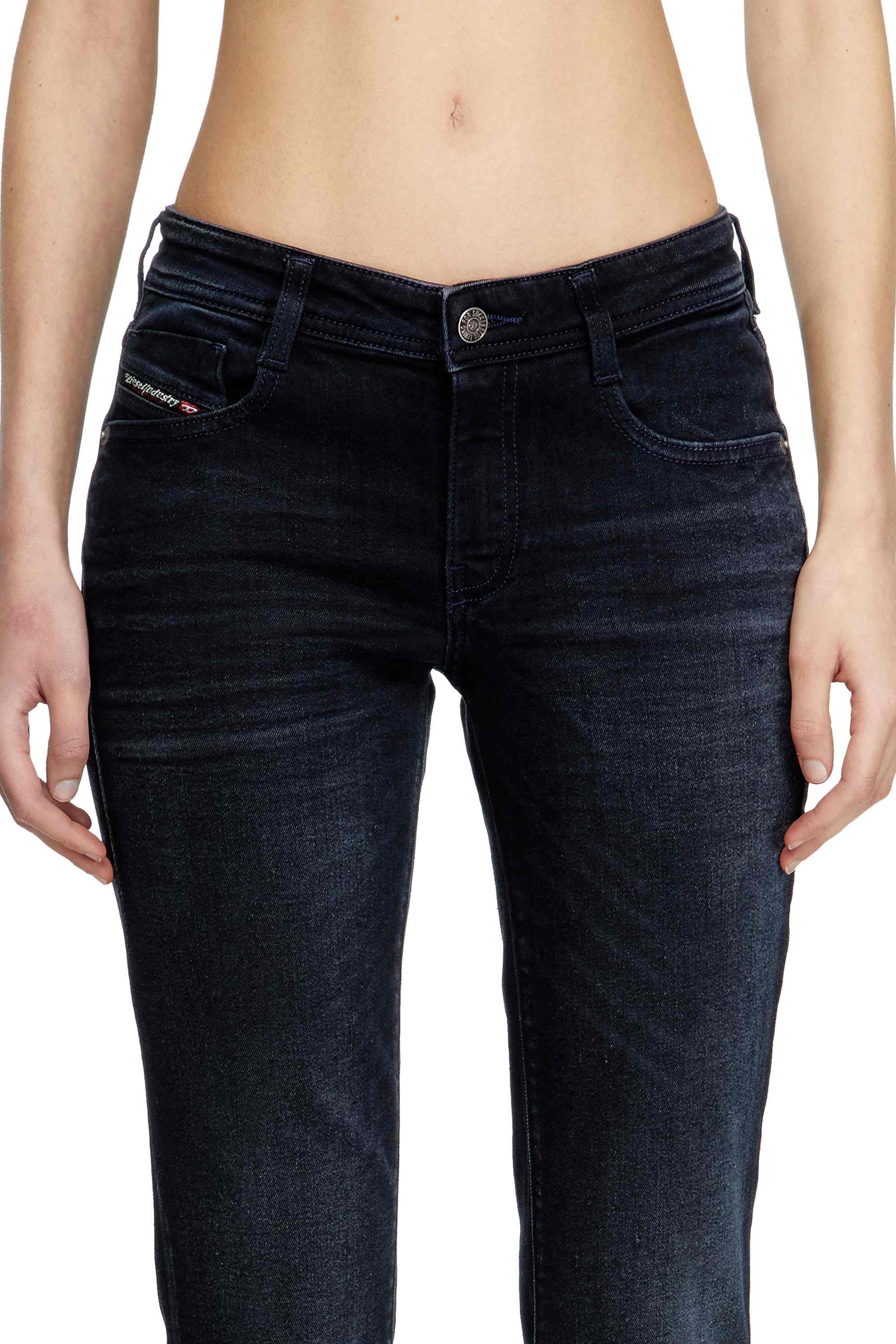 Black Bootcut Jeans - 1969 D-Ebbey