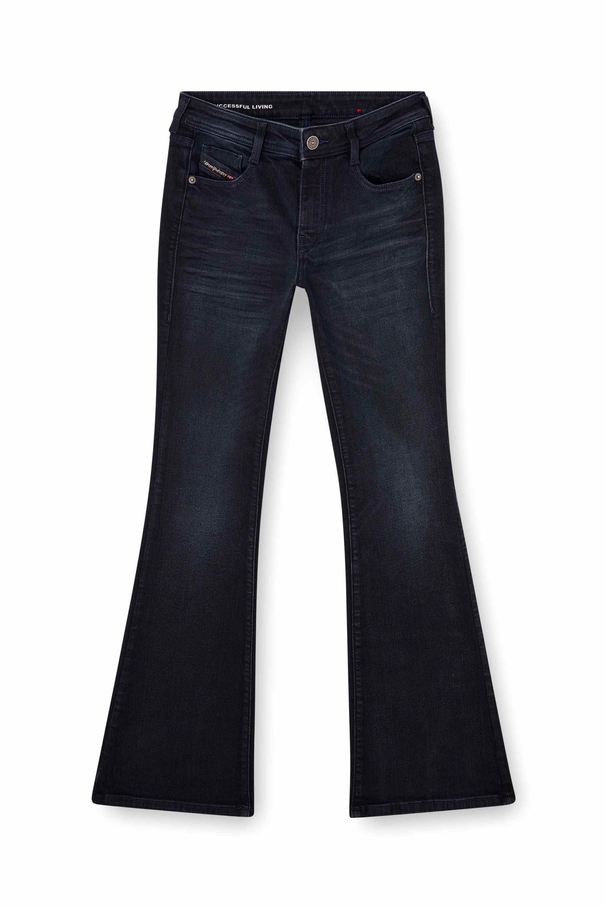 Black Bootcut Jeans - 1969 D-Ebbey