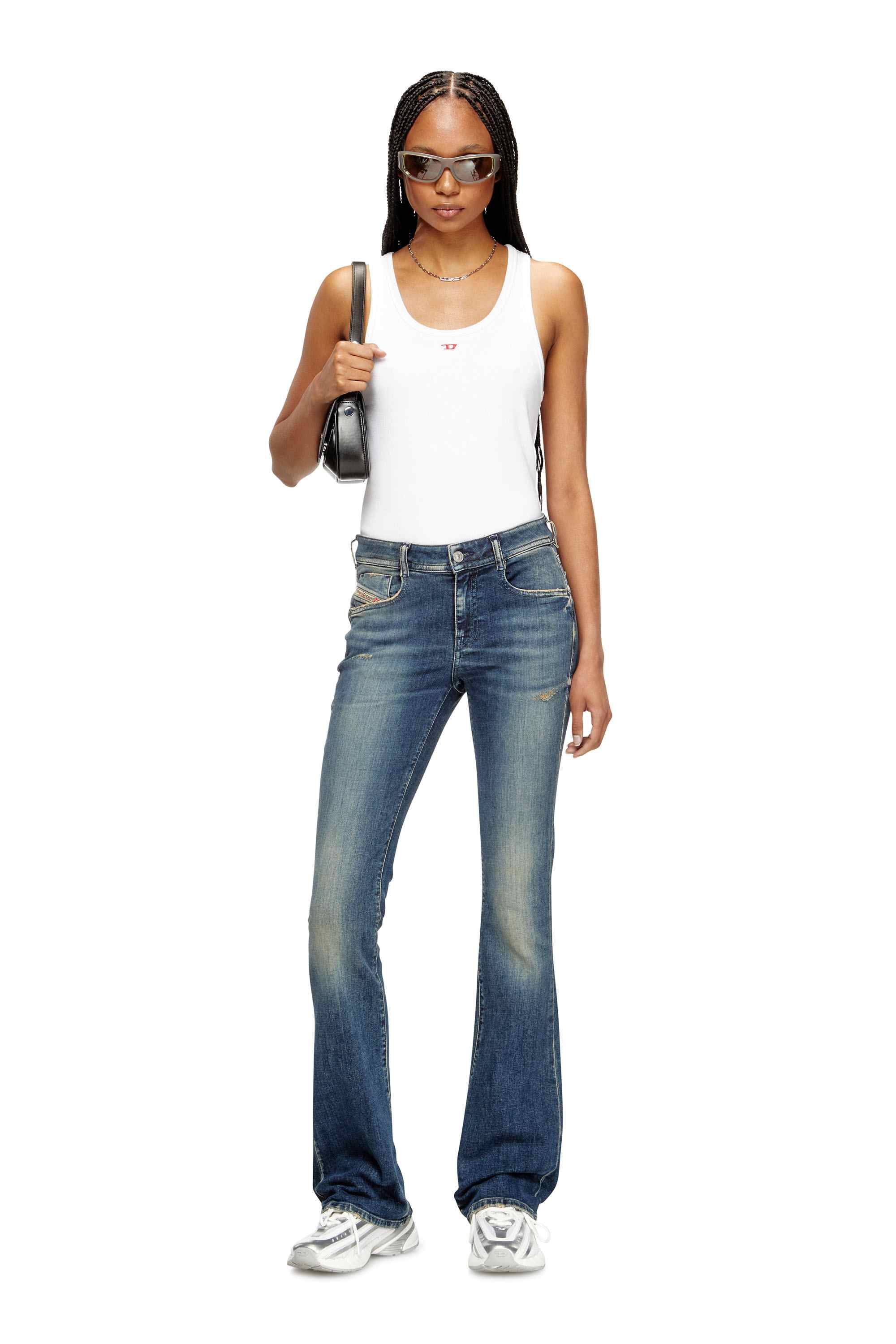 Black Bootcut Jeans - 1969 D-Ebbey