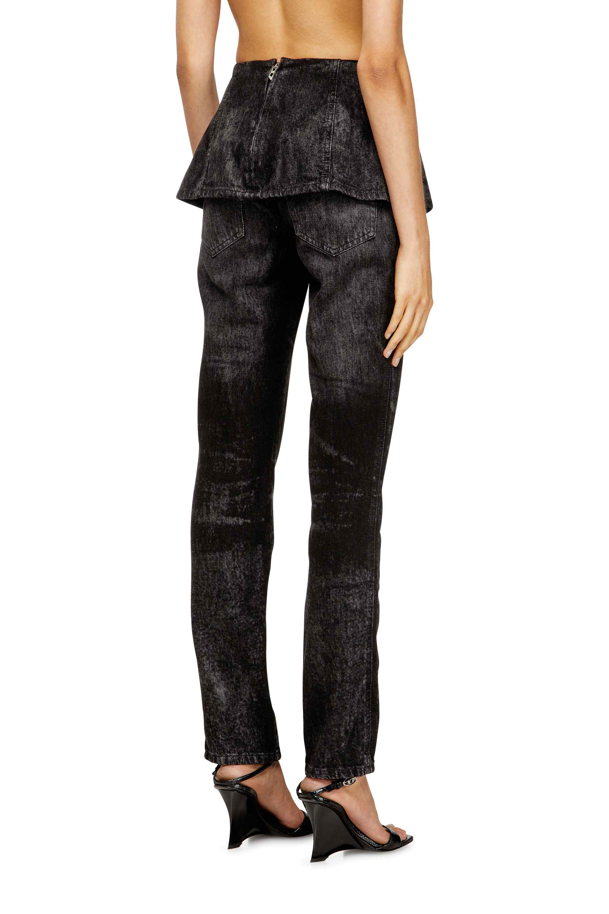 Black Slim Jeans - D-Hourjian