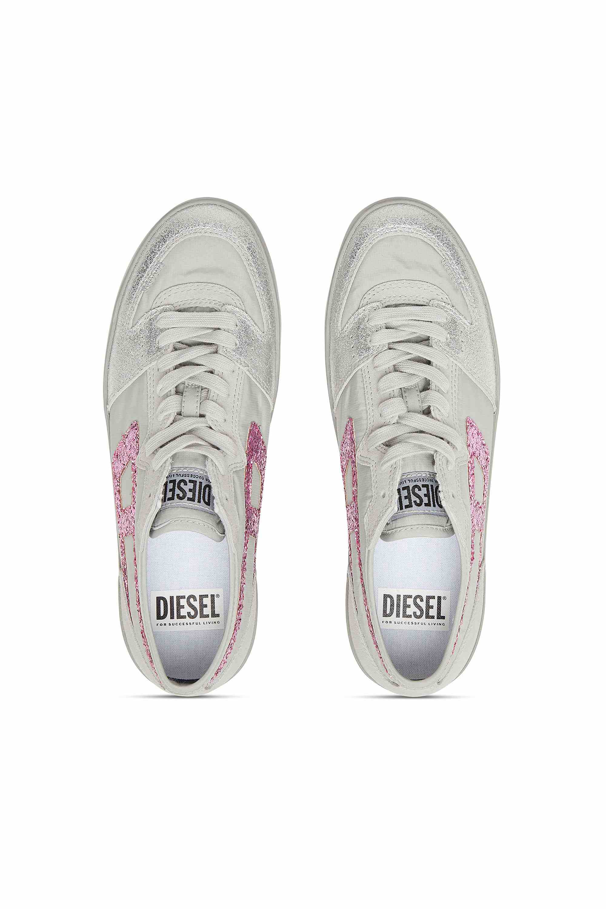 White Female S-LEROJI D-1 LOW W Sneakers