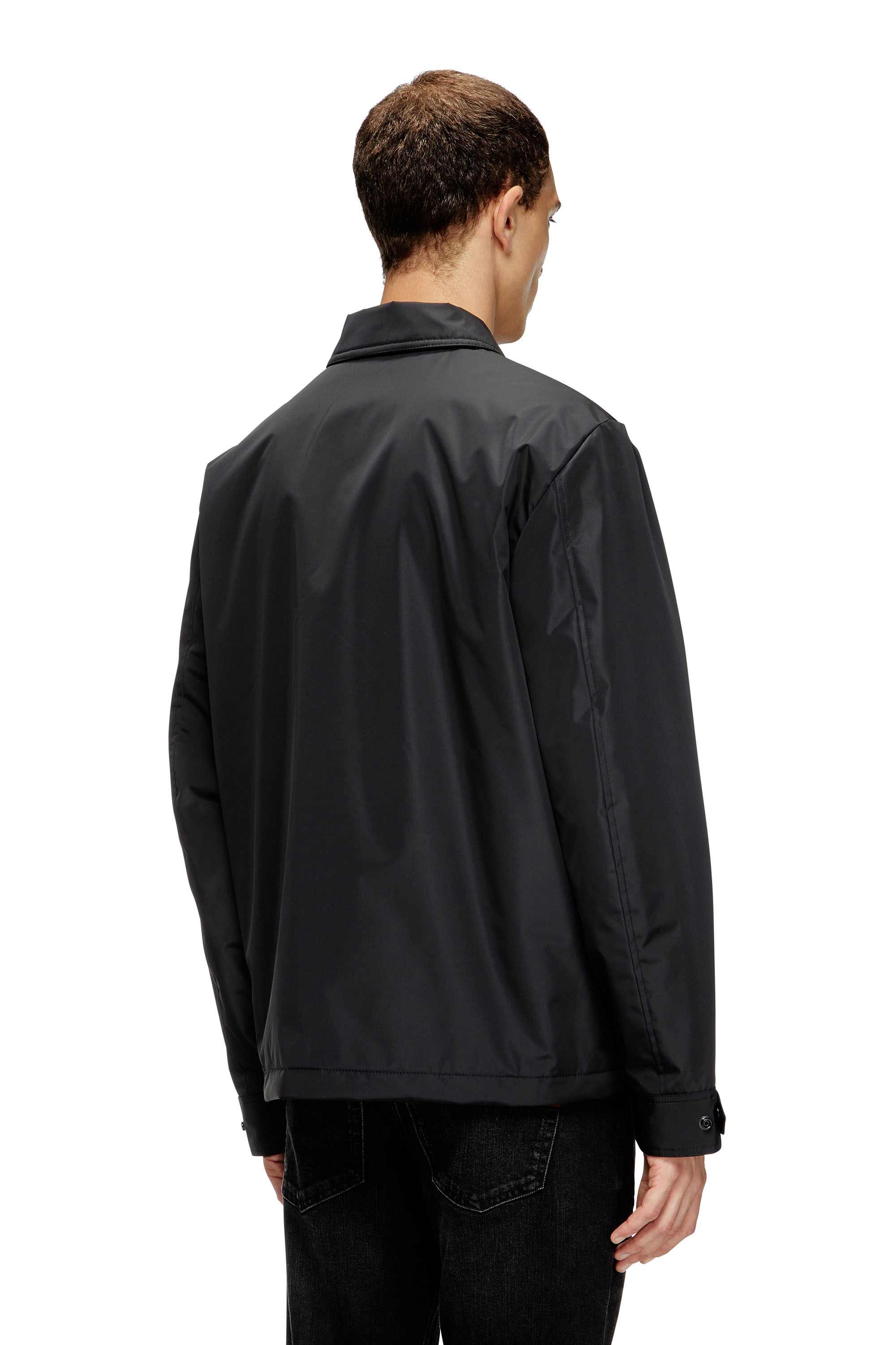 Black Jacket with embroidered patch