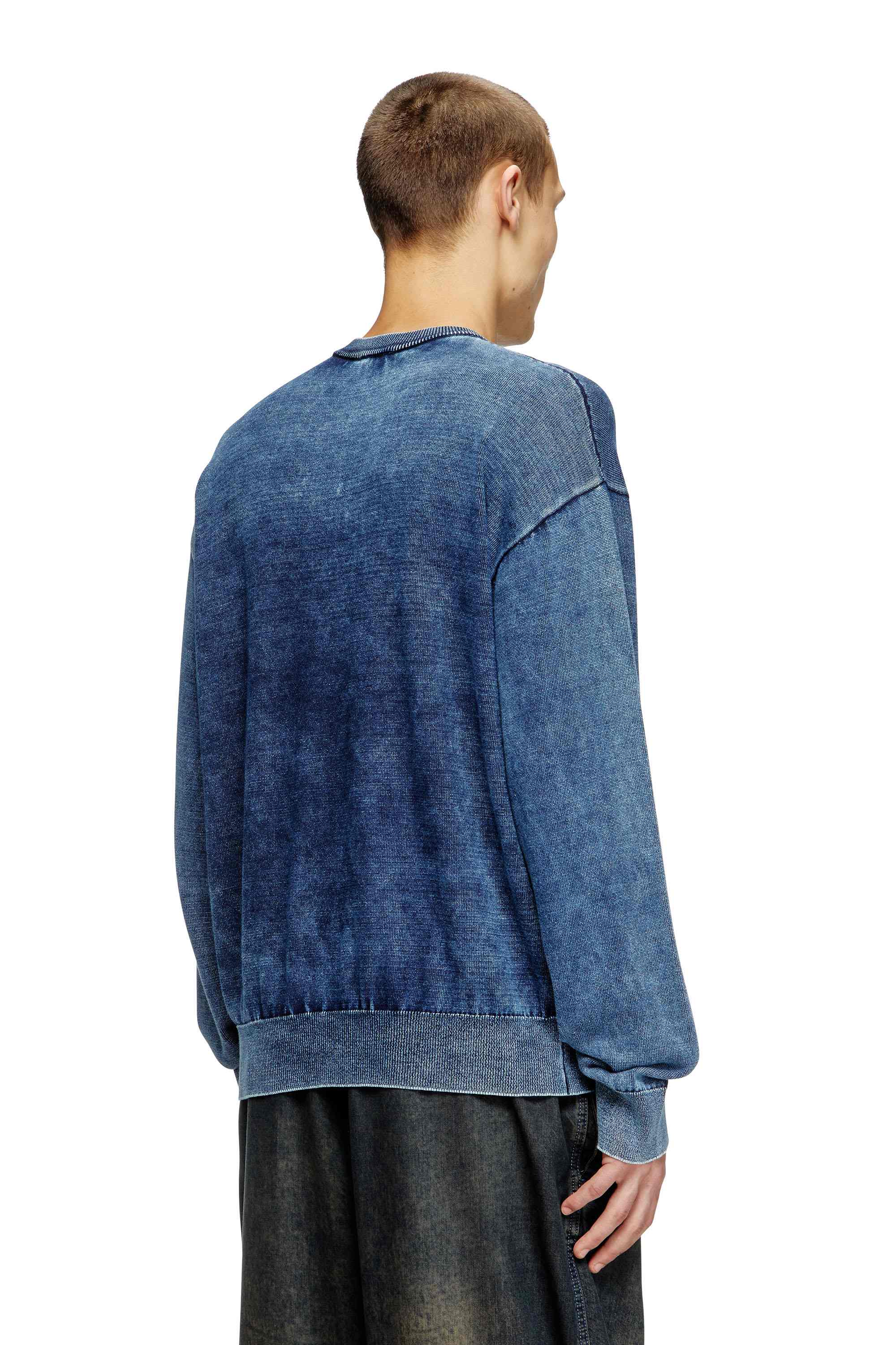 Blue Indigo jumper with Phoenix logo