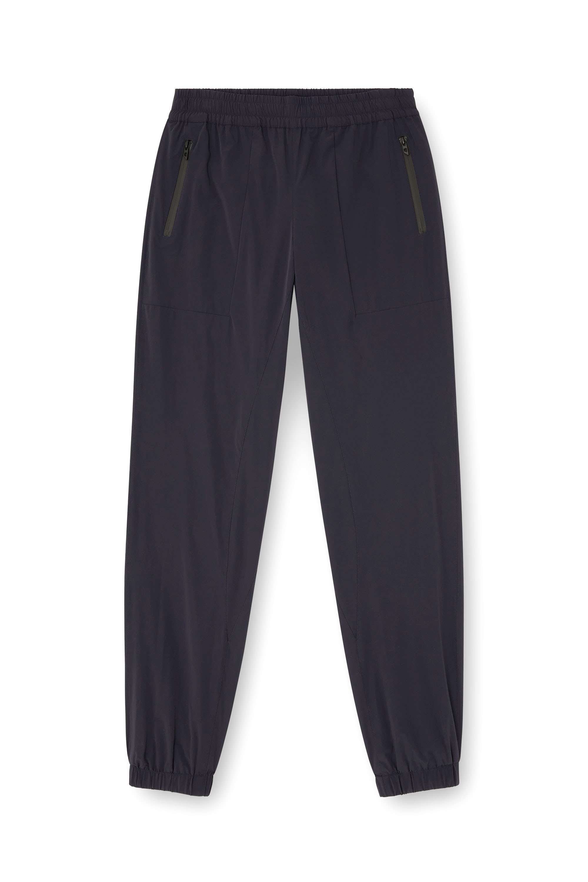 Blue Trousers in bi-stretch nylon