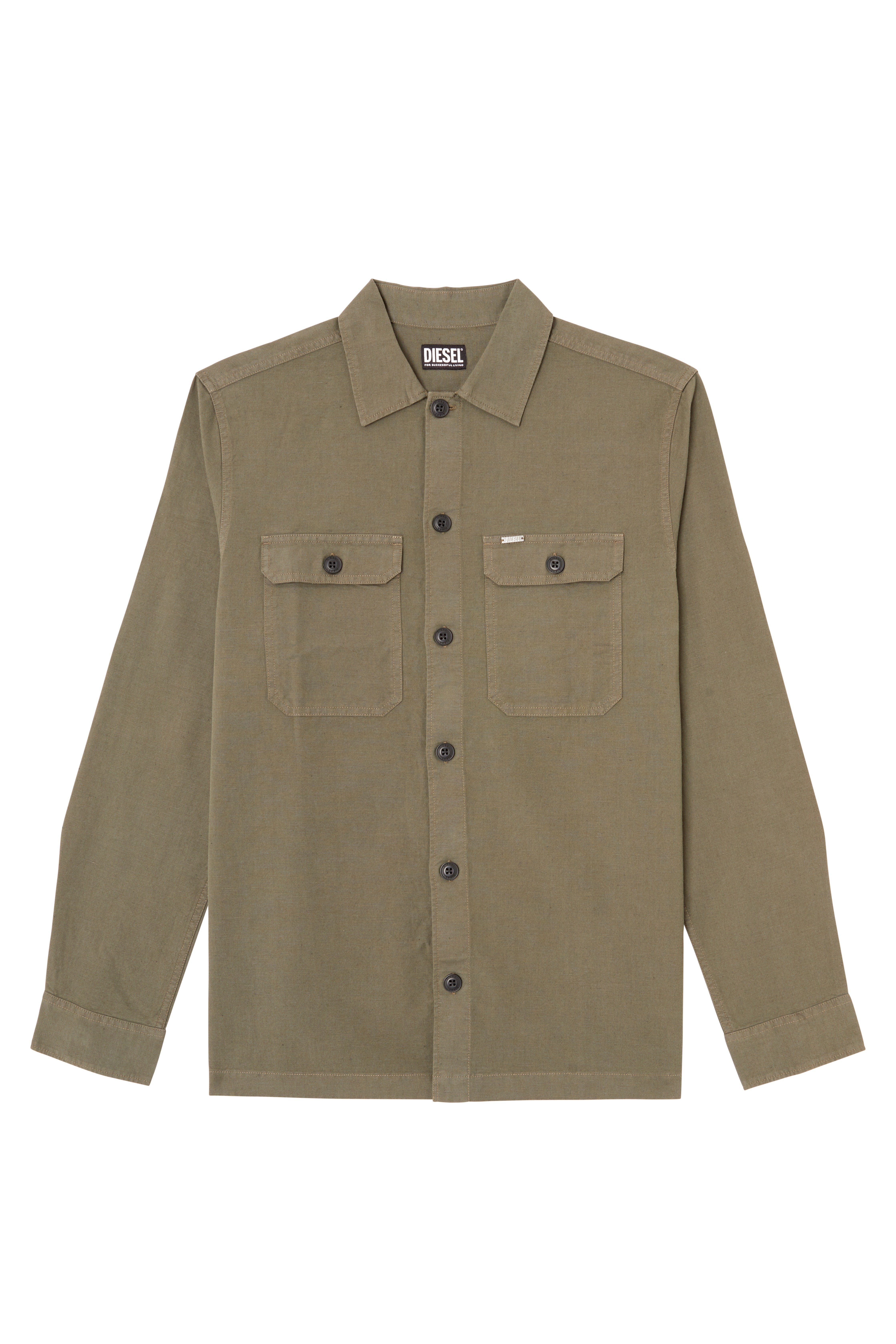 Olive Male S-HIRT-OUT Shirts