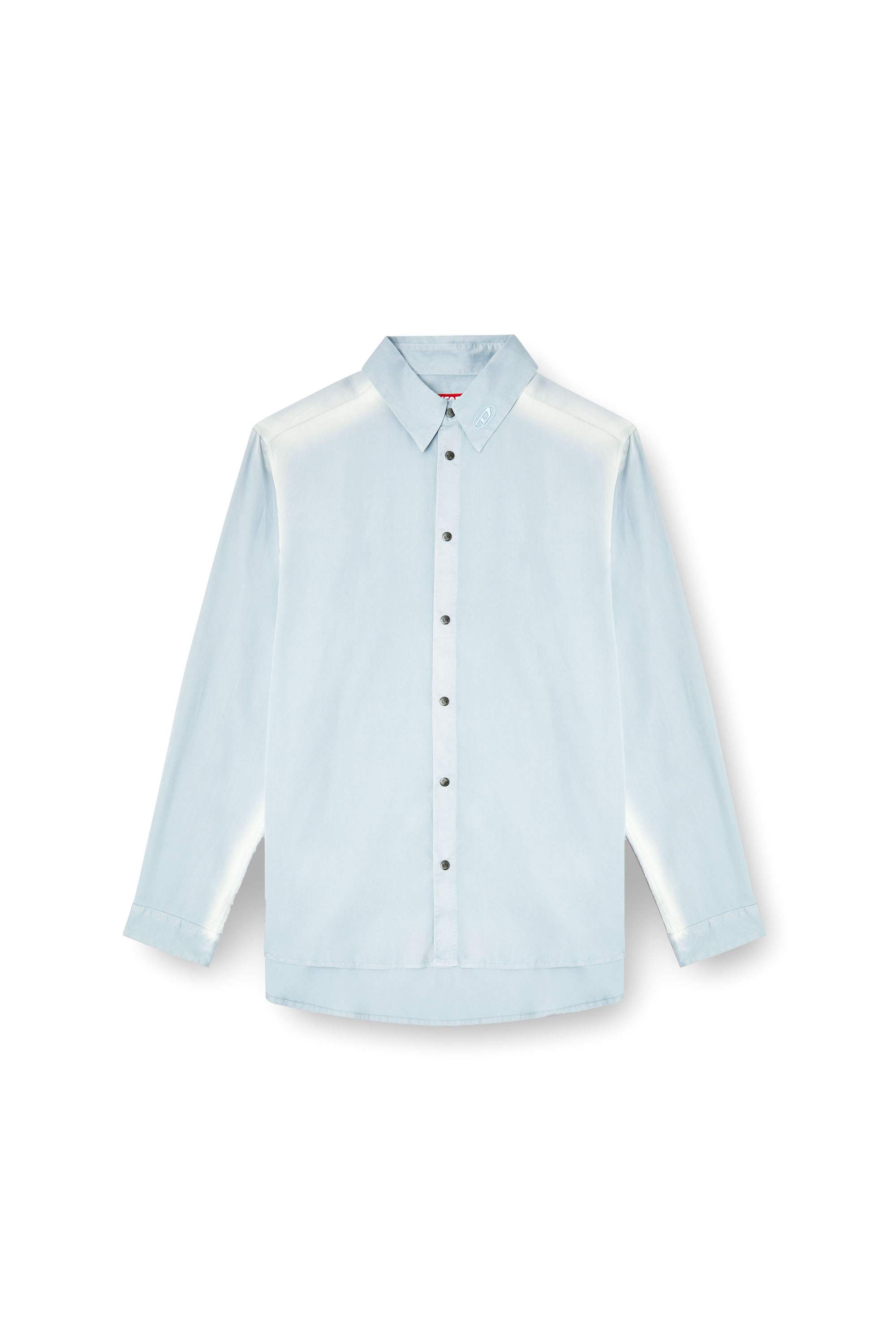 Light Blue Shirt in faded twill