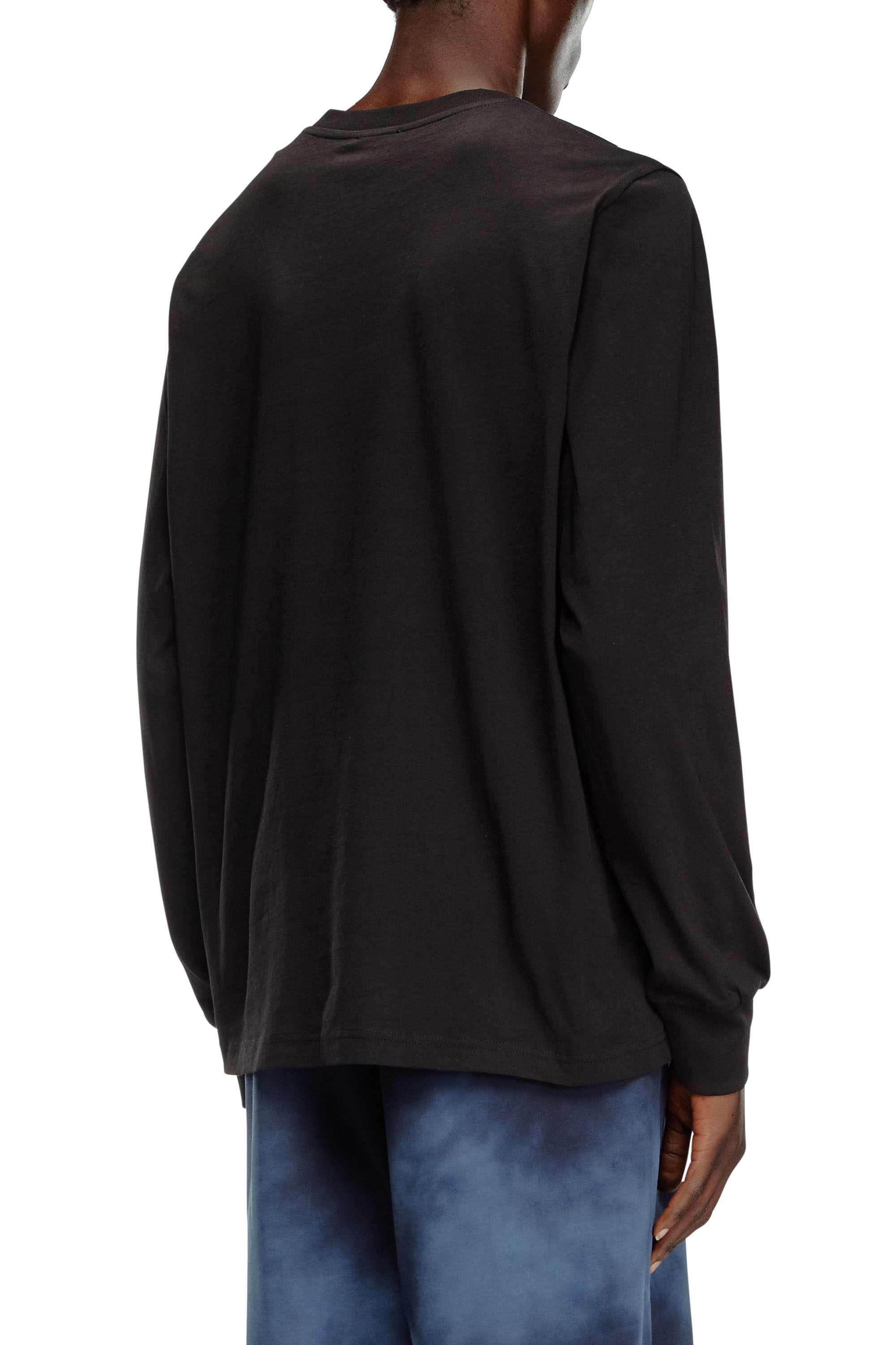 Black Male T-JUST-LS-SITUATION T-Shirts