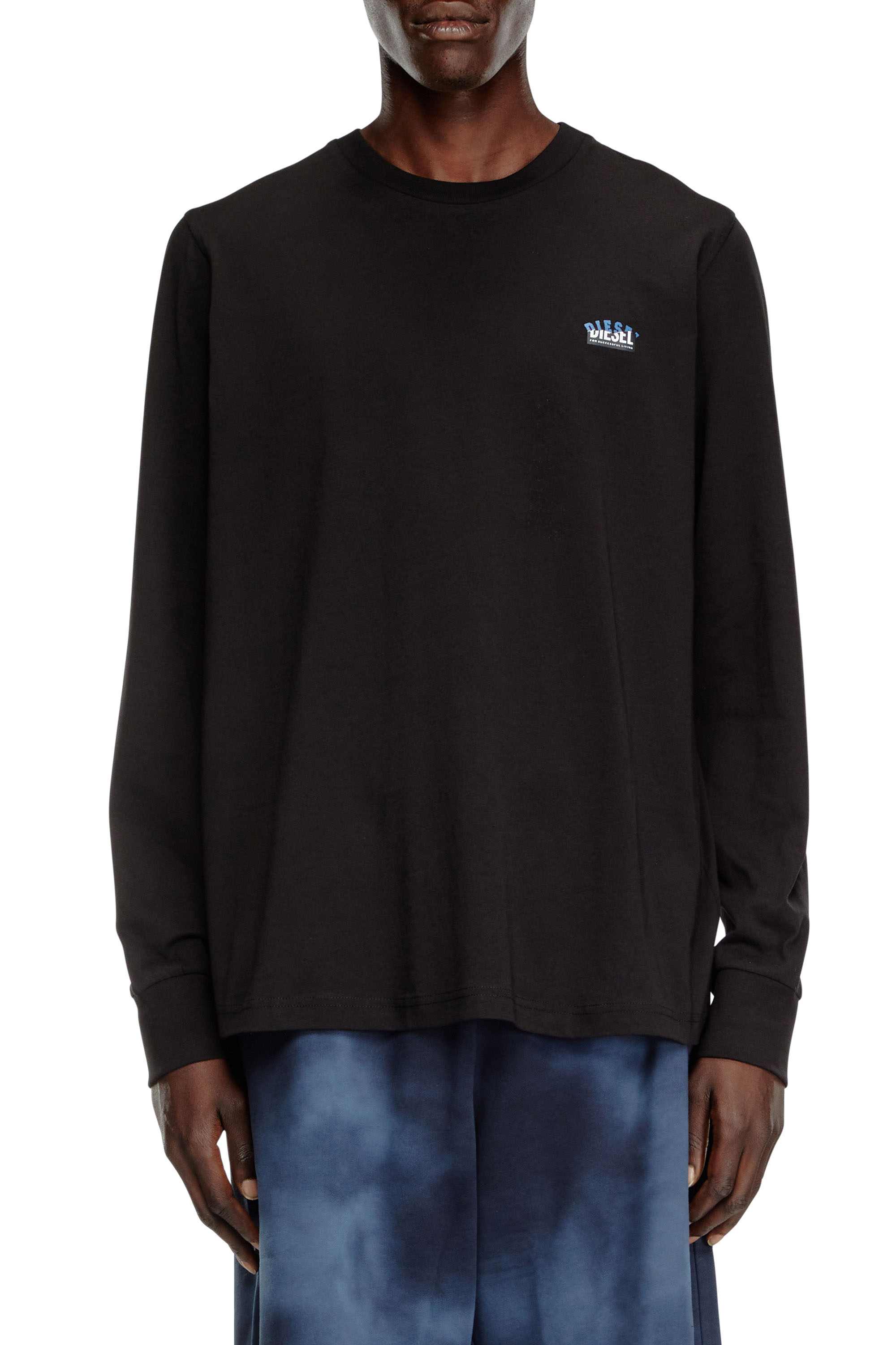 Black Male T-JUST-LS-SITUATION T-Shirts