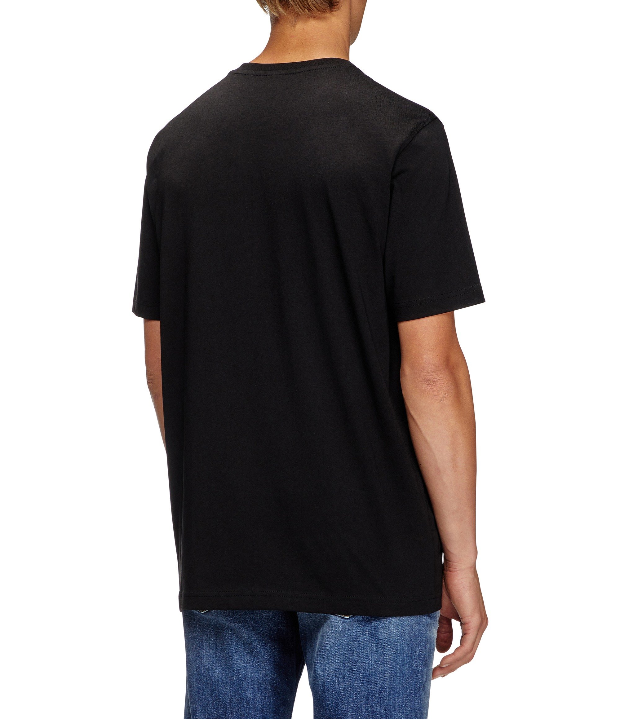 Black Male T-JUST-ROCK-A T-Shirts