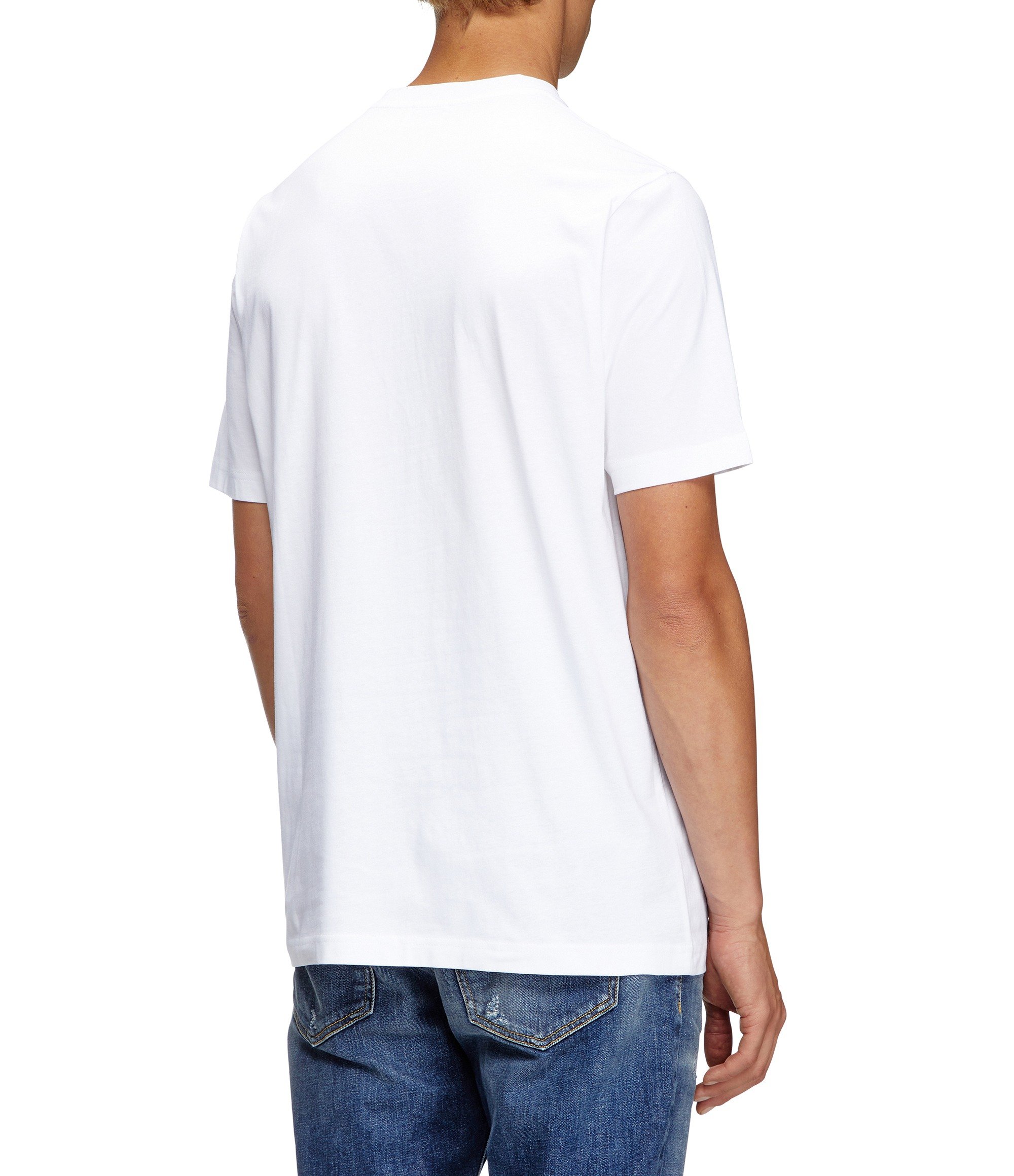 White Male T-JUST-ROCK-A T-Shirts