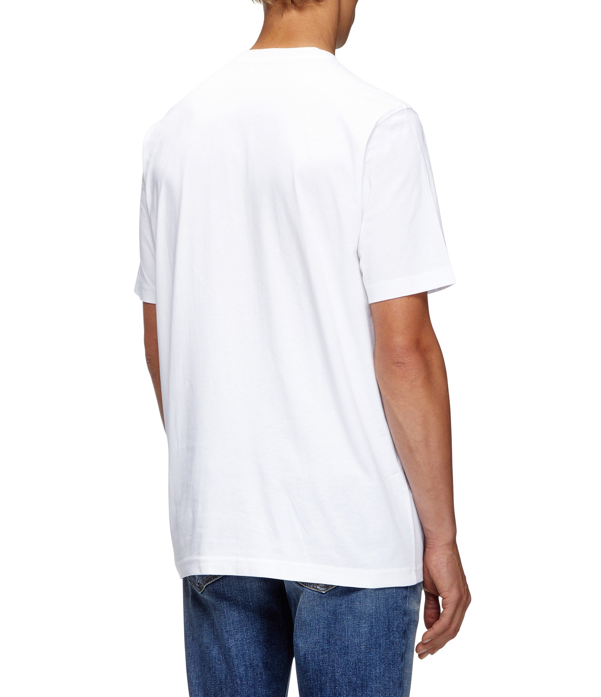 White Male T-JUST-ROCK-B T-Shirts