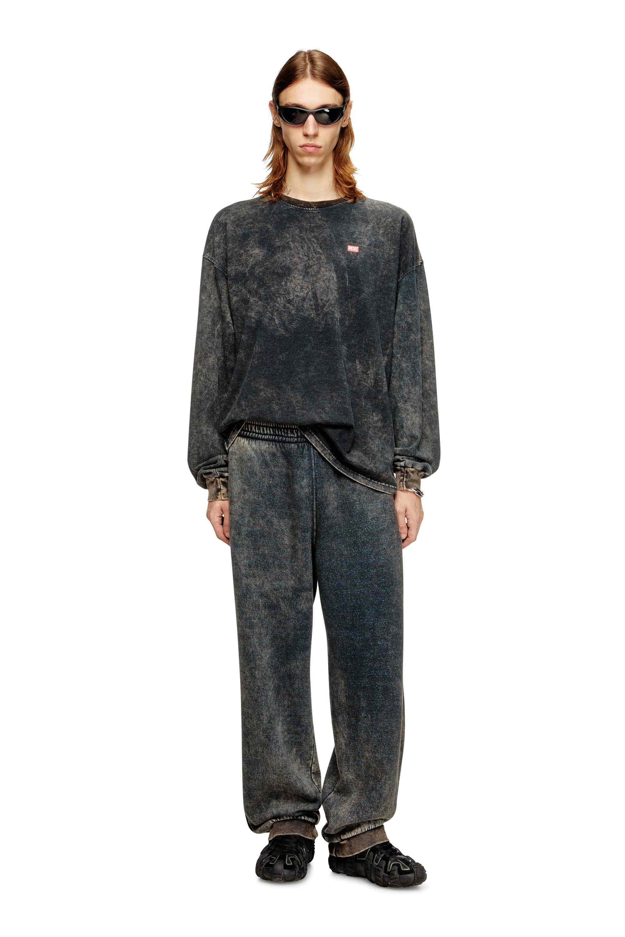 Black Cotton long sleeve T-shirt