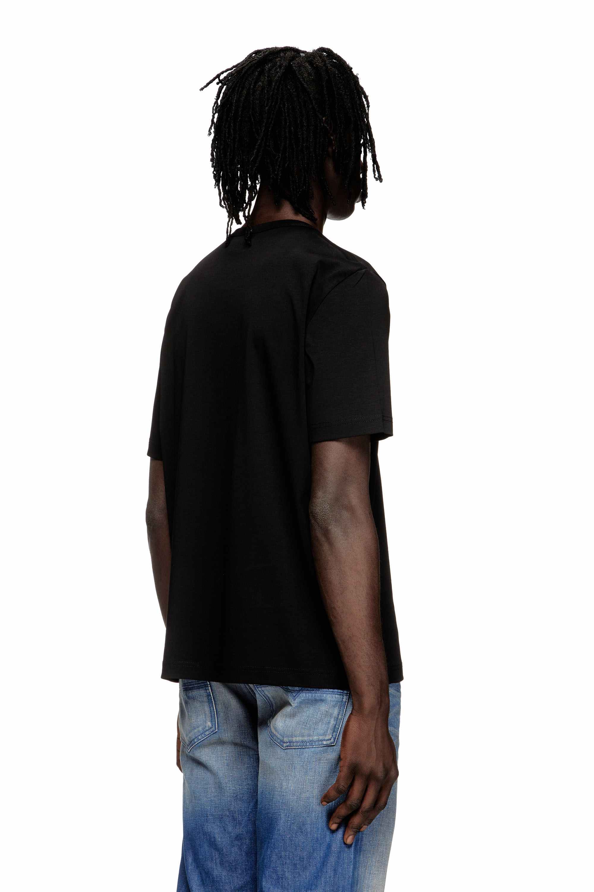 Black Male T-MADJUST-T1 T-Shirts