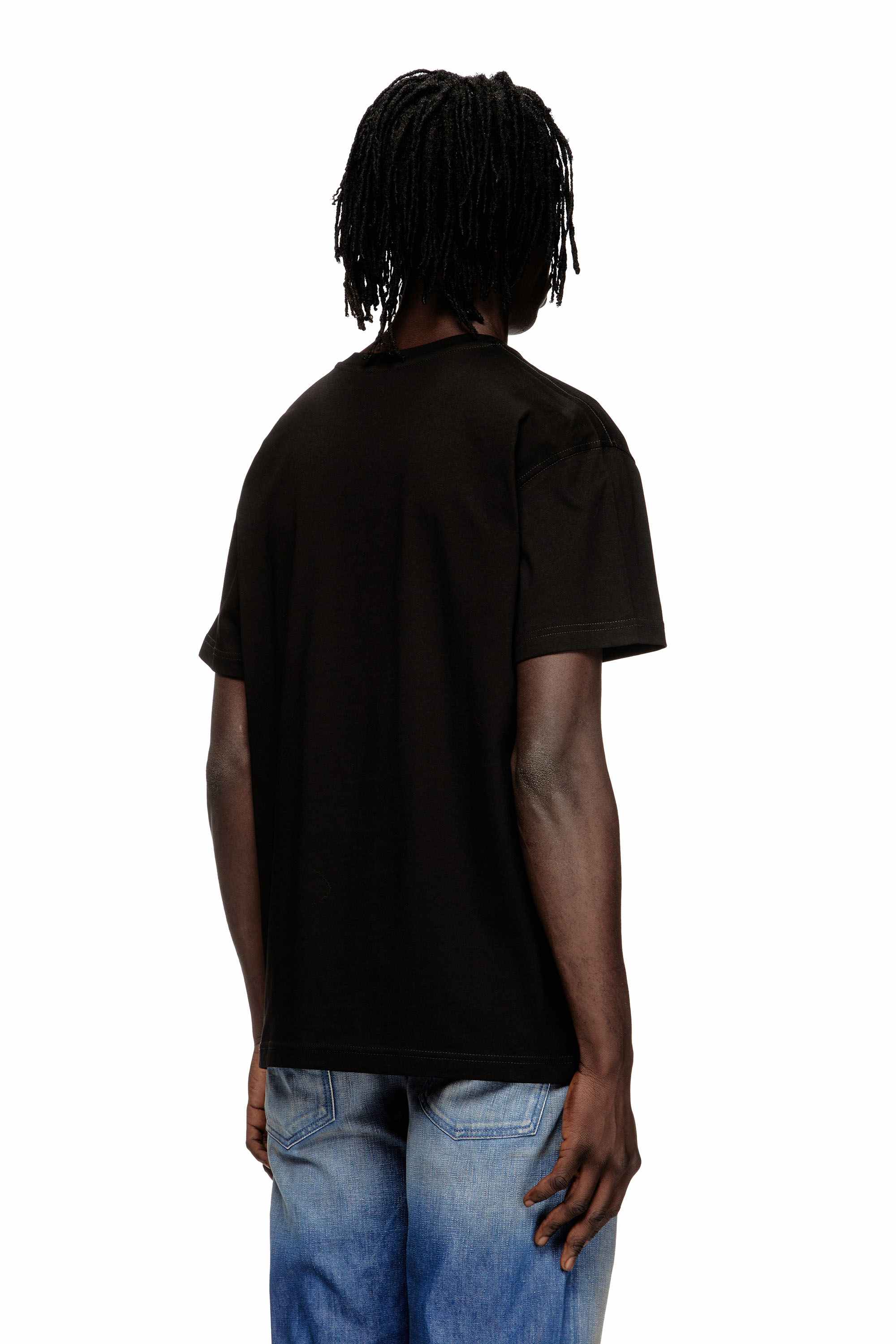 Black Male T-NORM-SPIDER T-Shirts