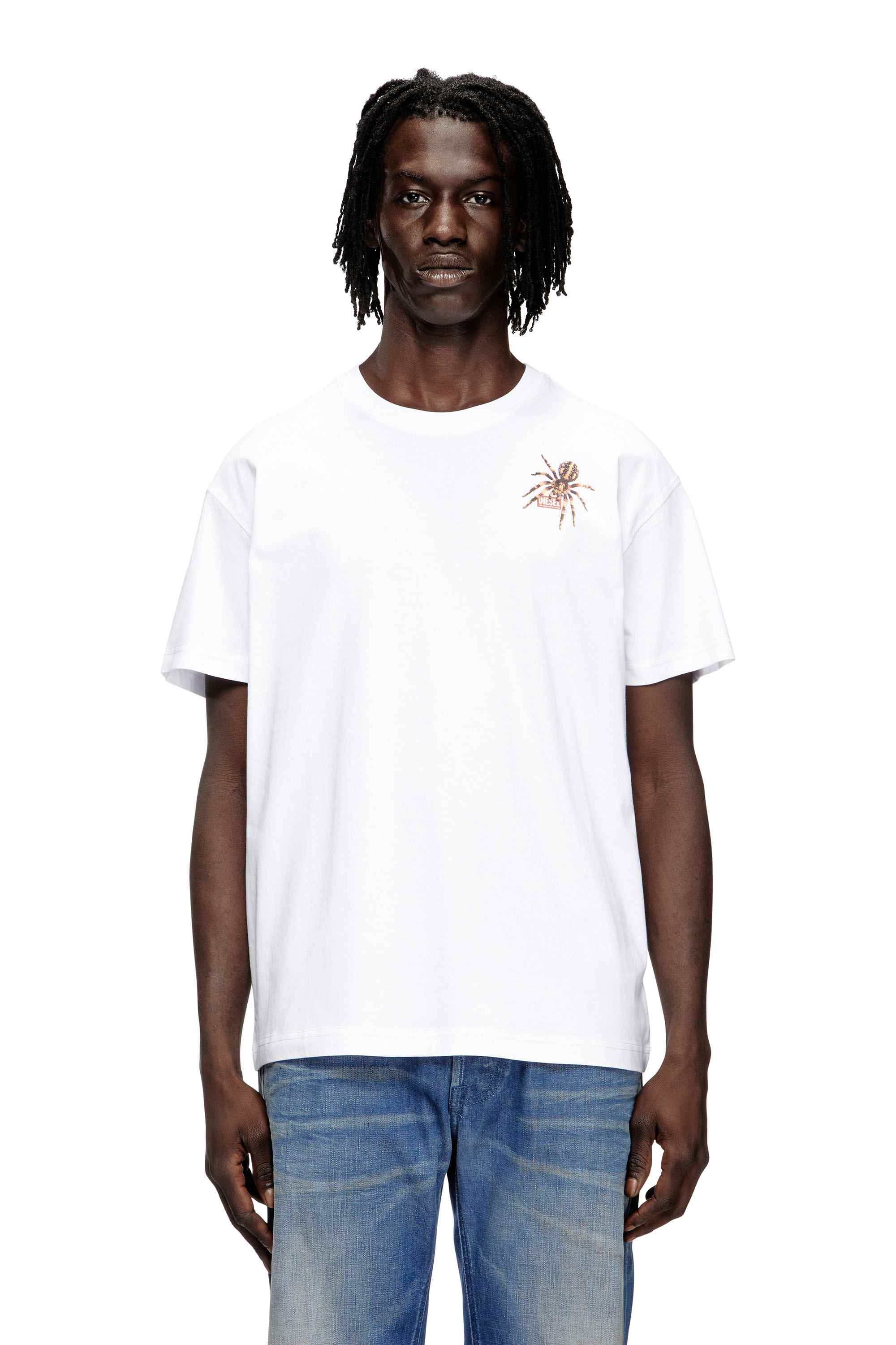 White Male T-NORM-SPIDER T-Shirts
