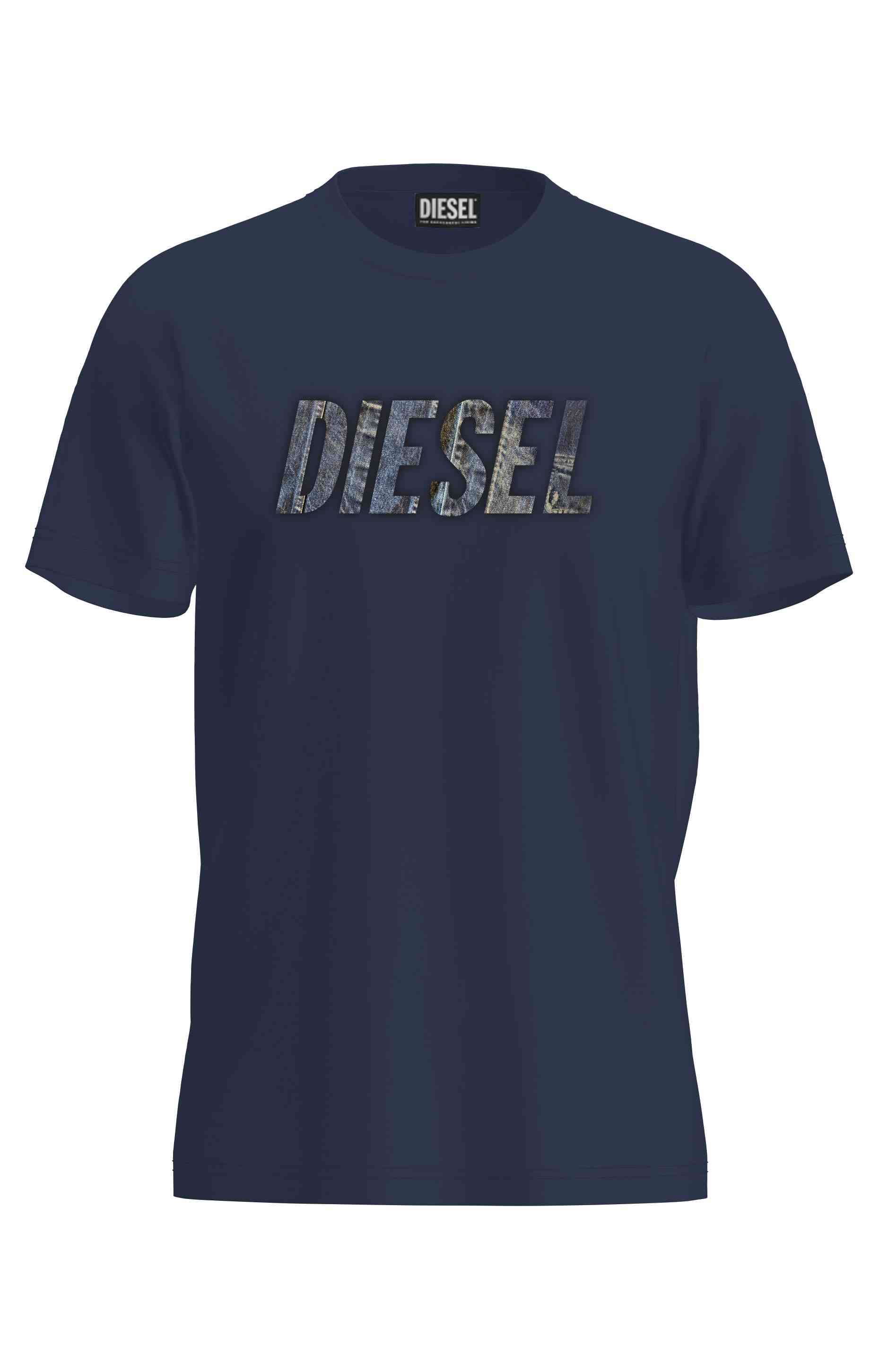 Blue Male O-JUST-APP T-Shirts