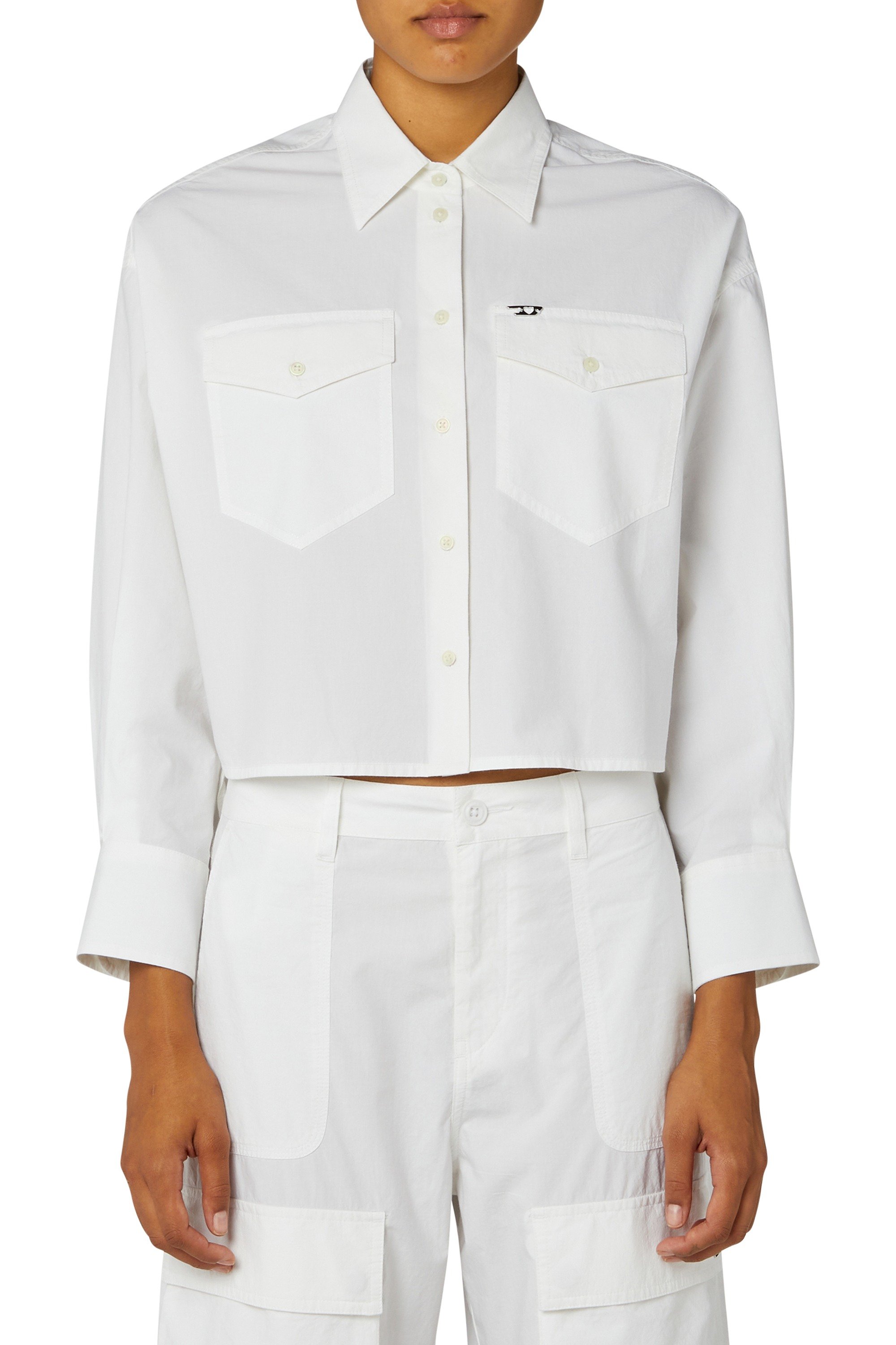 White Female DR-2-OUT Shirts