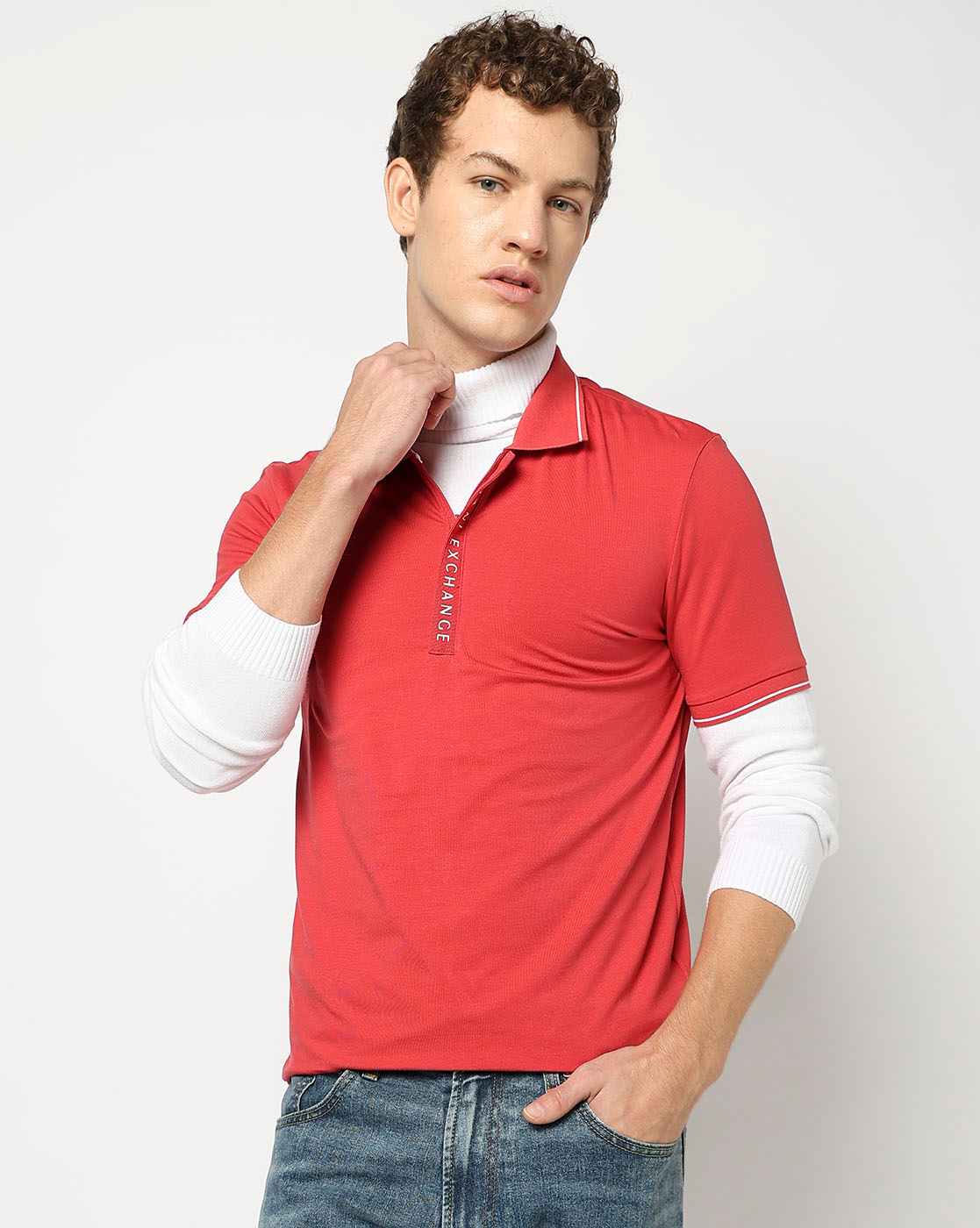 Men's Half Sleeves Essentials Polo