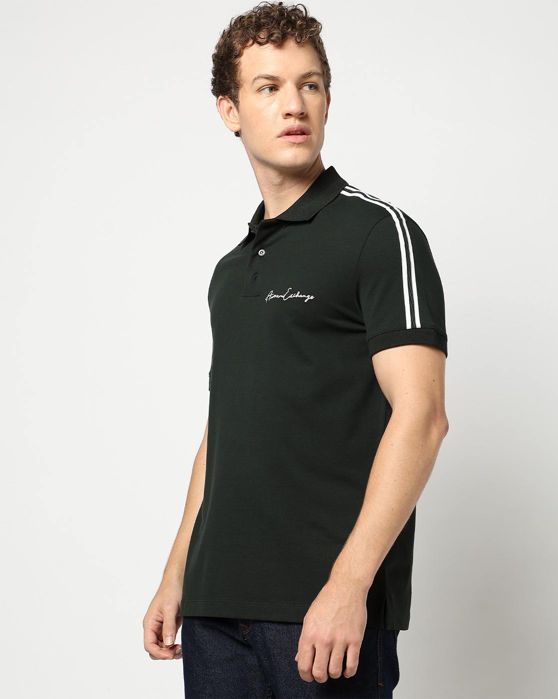 Men's Half Sleeves Signature Polo