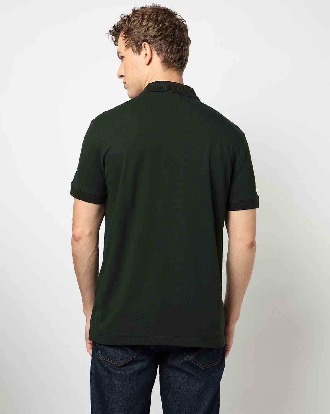 Men's Half Sleeves Signature Polo