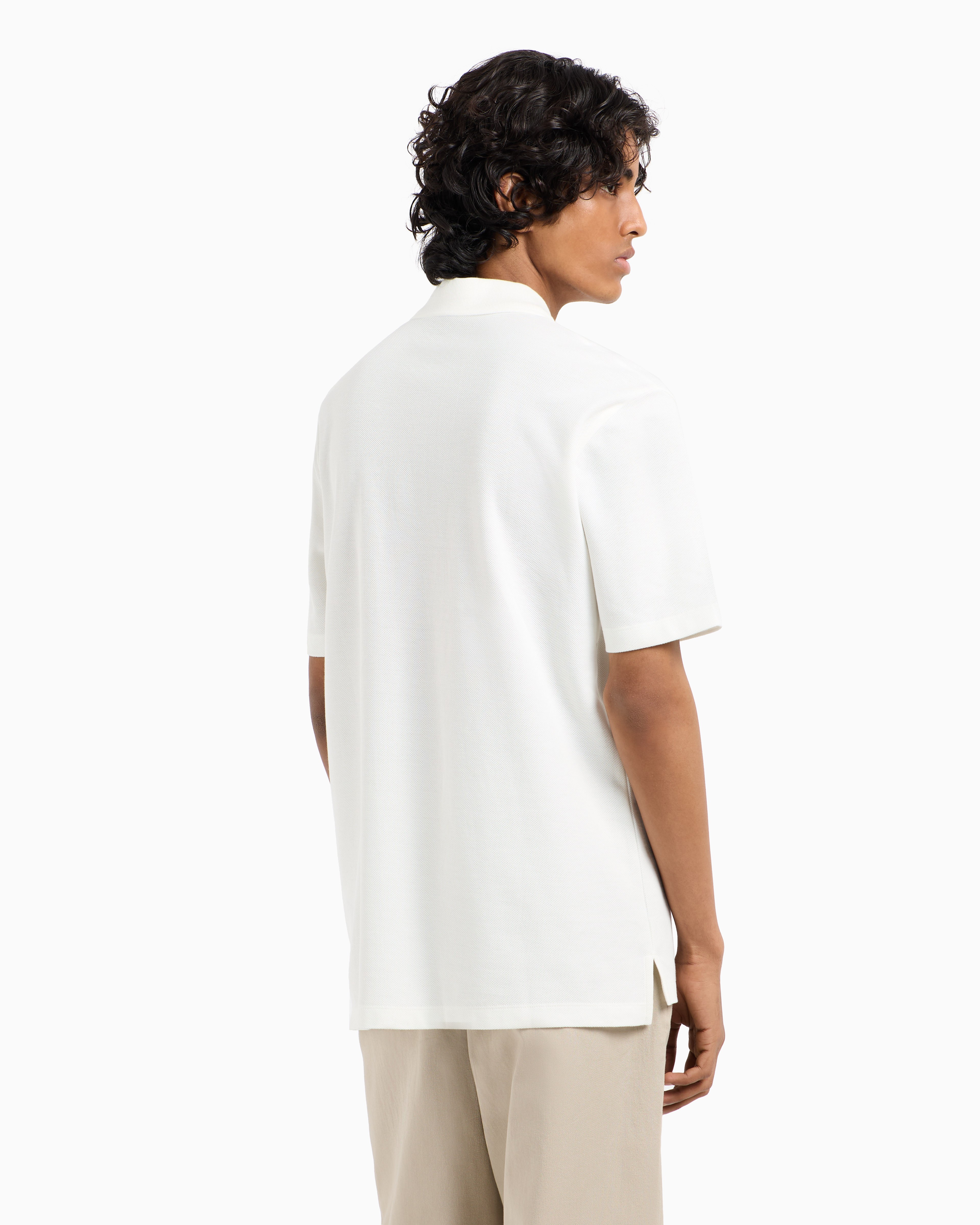 Men's Half Sleeves Blue Edition Polo
