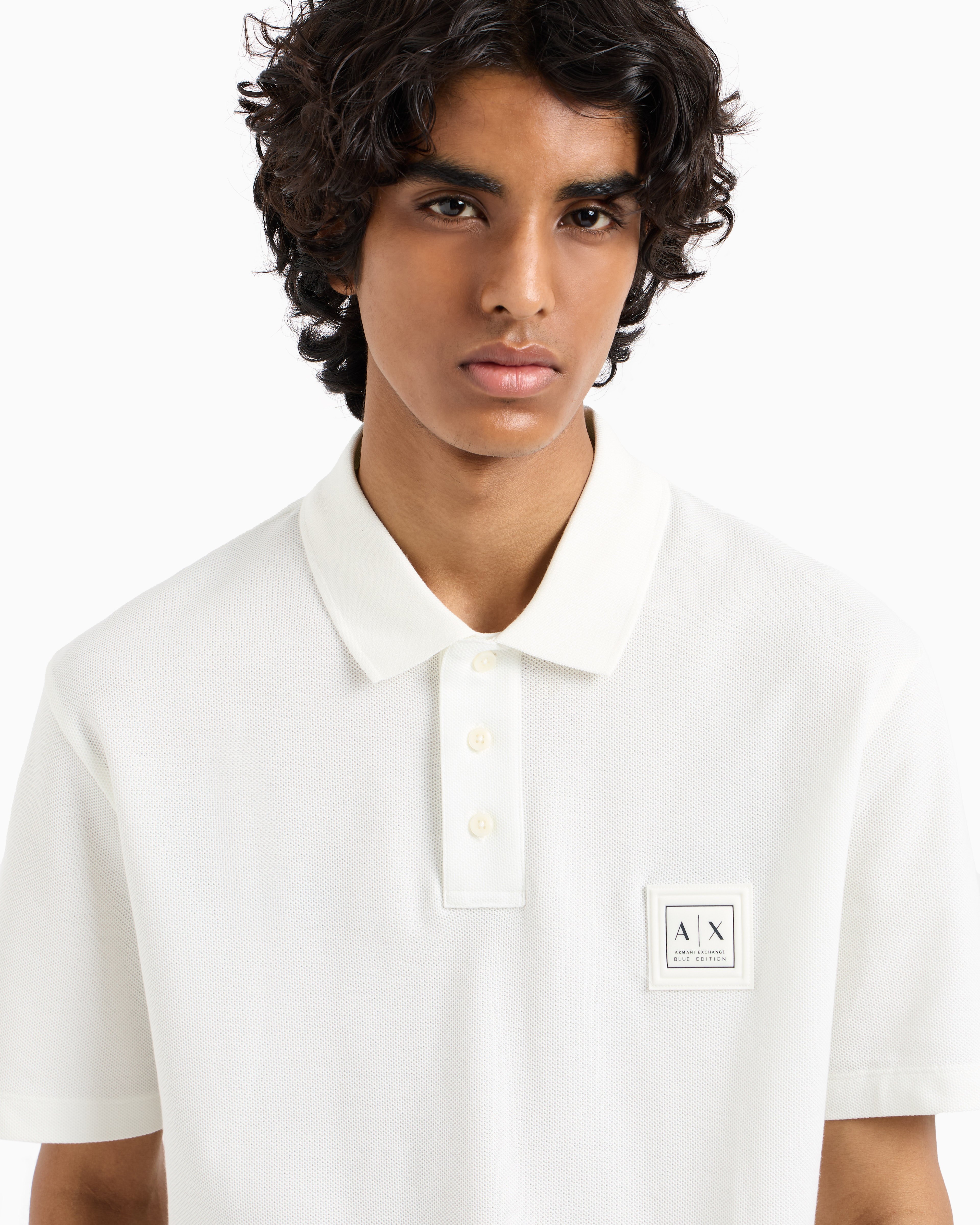 Men's Half Sleeves Blue Edition Polo