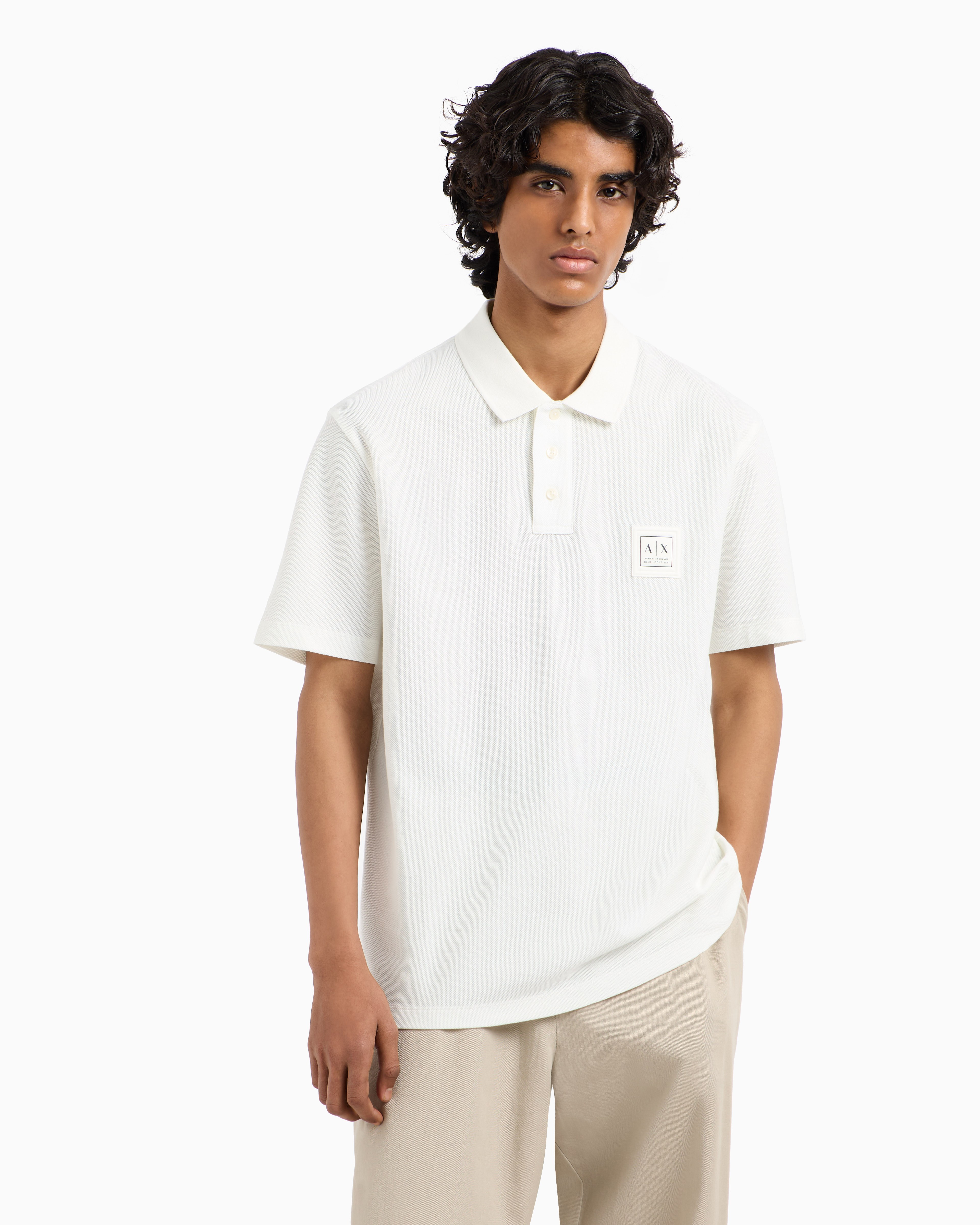 Men's Half Sleeves Blue Edition Polo