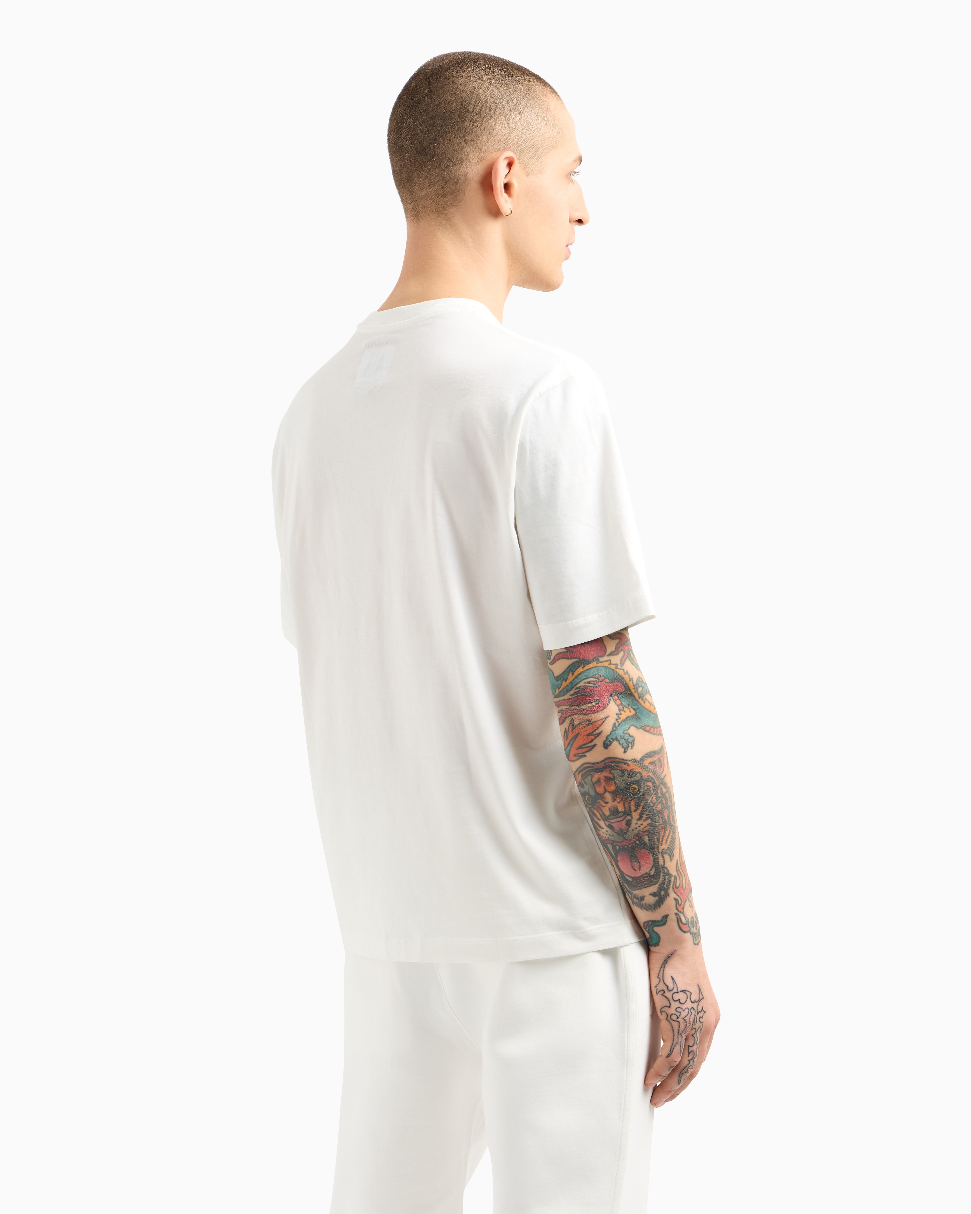 Men White Icon Project Regular + Fit T-Shirts