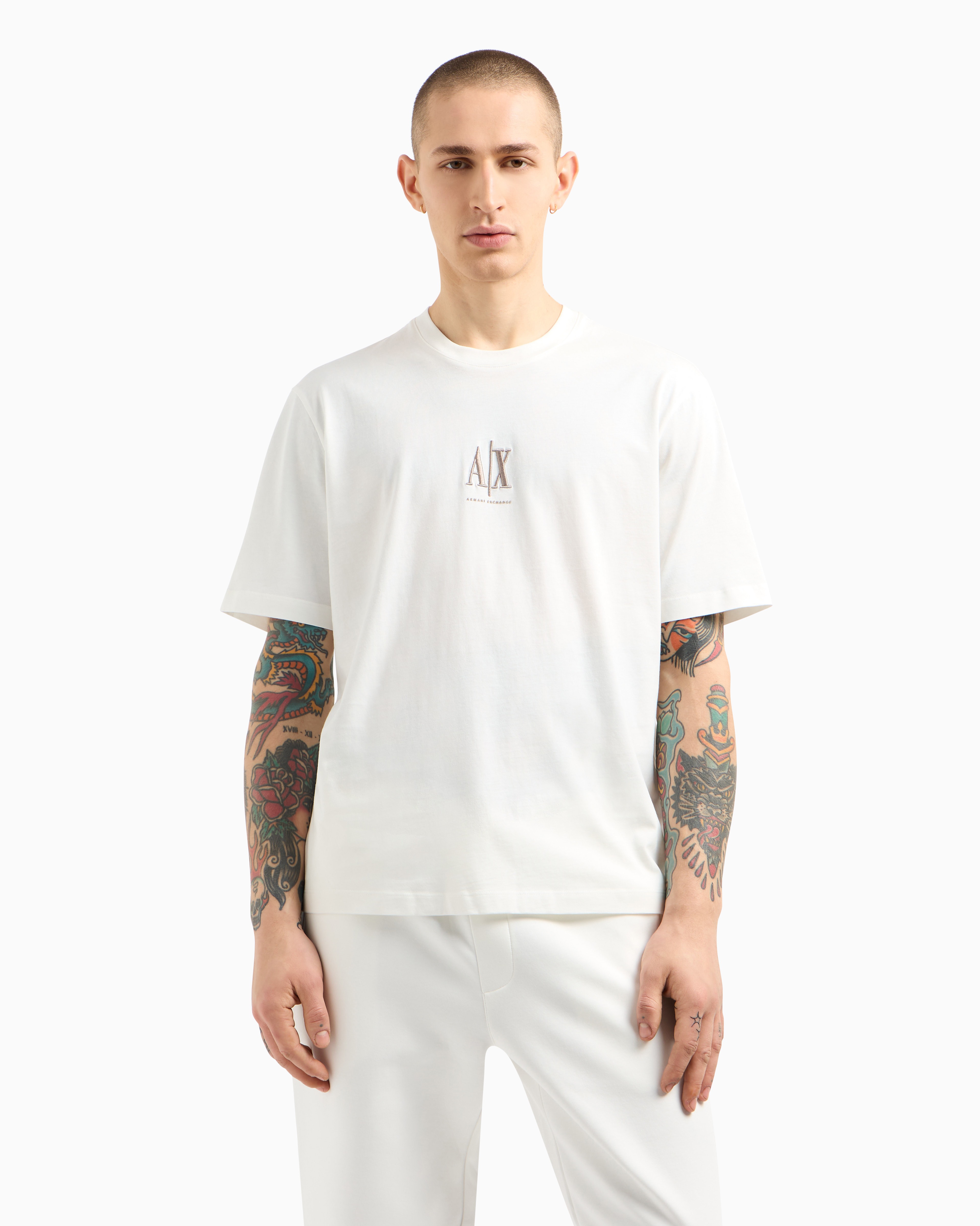Men White Icon Project Regular + Fit T-Shirts