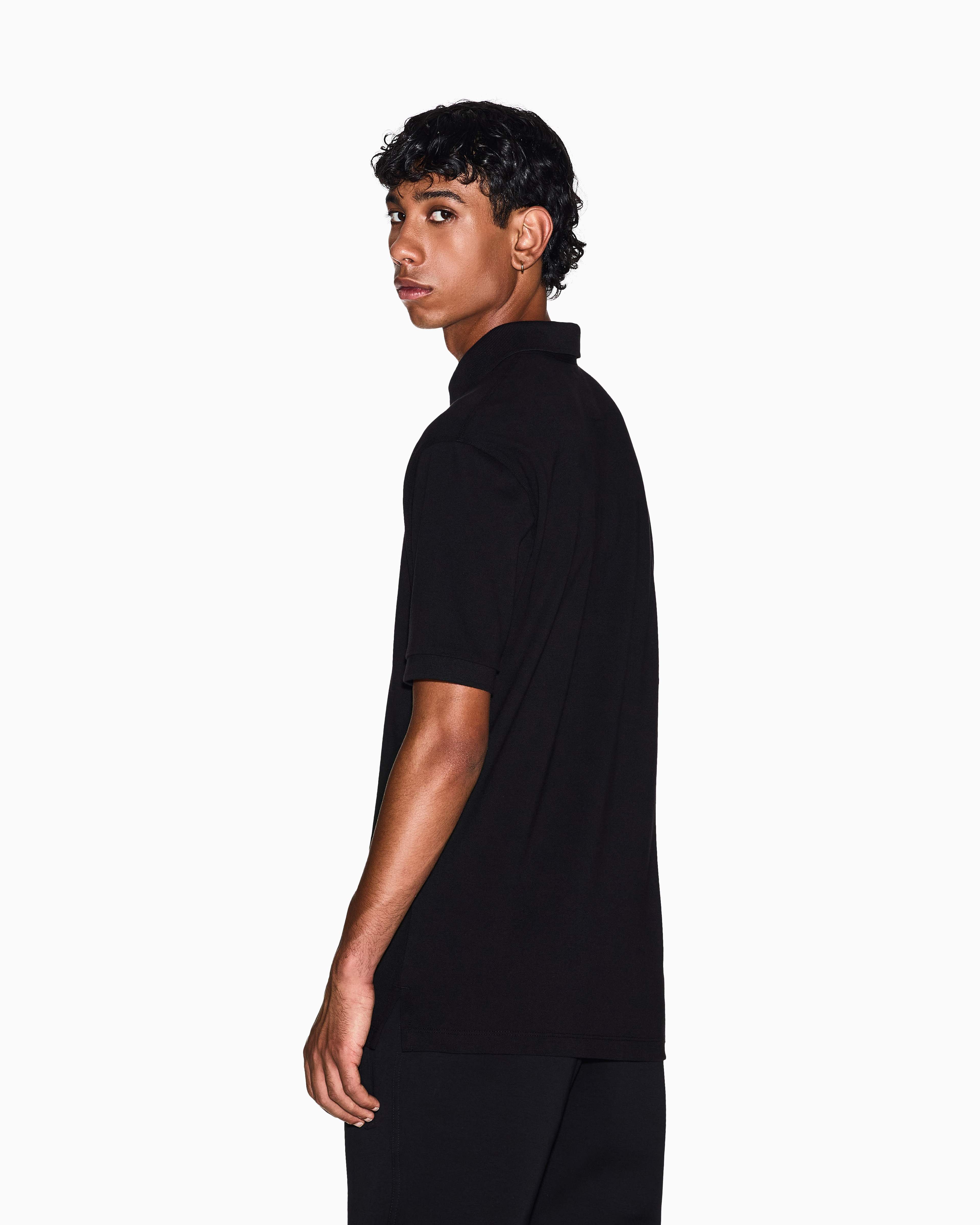 Men's Black Icon Project POLO SHIRT