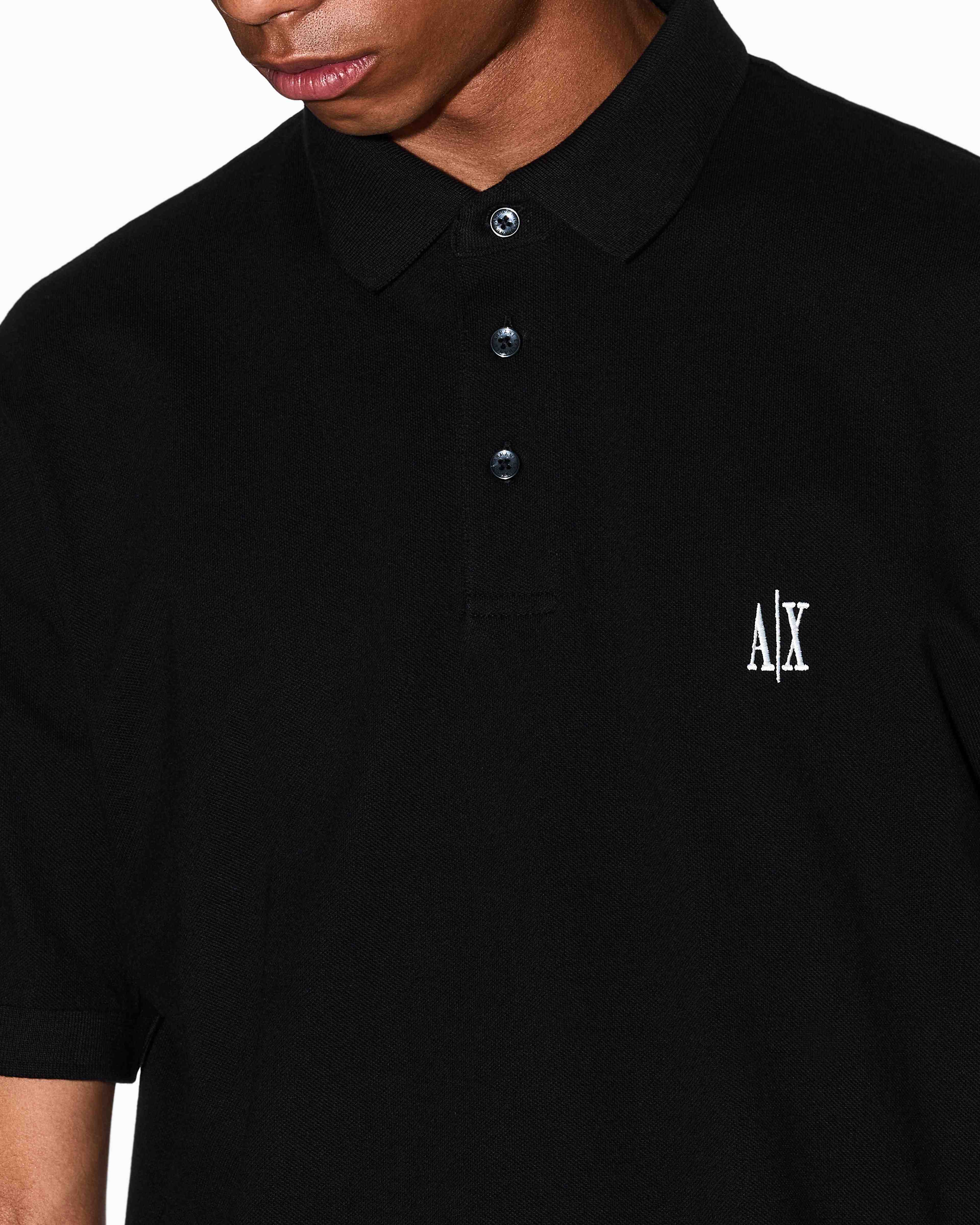 Men's Black Icon Project POLO SHIRT