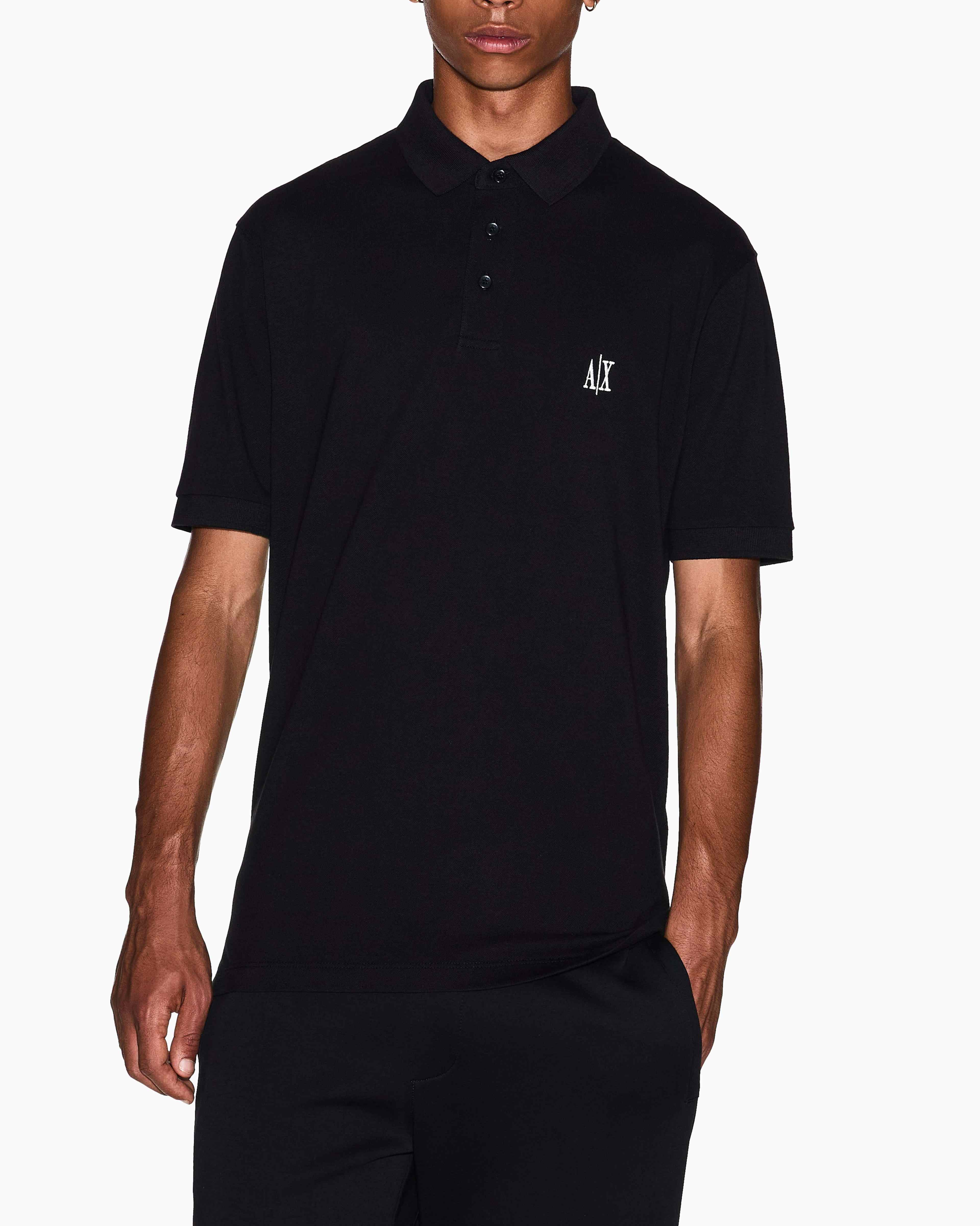Men's Black Icon Project POLO SHIRT