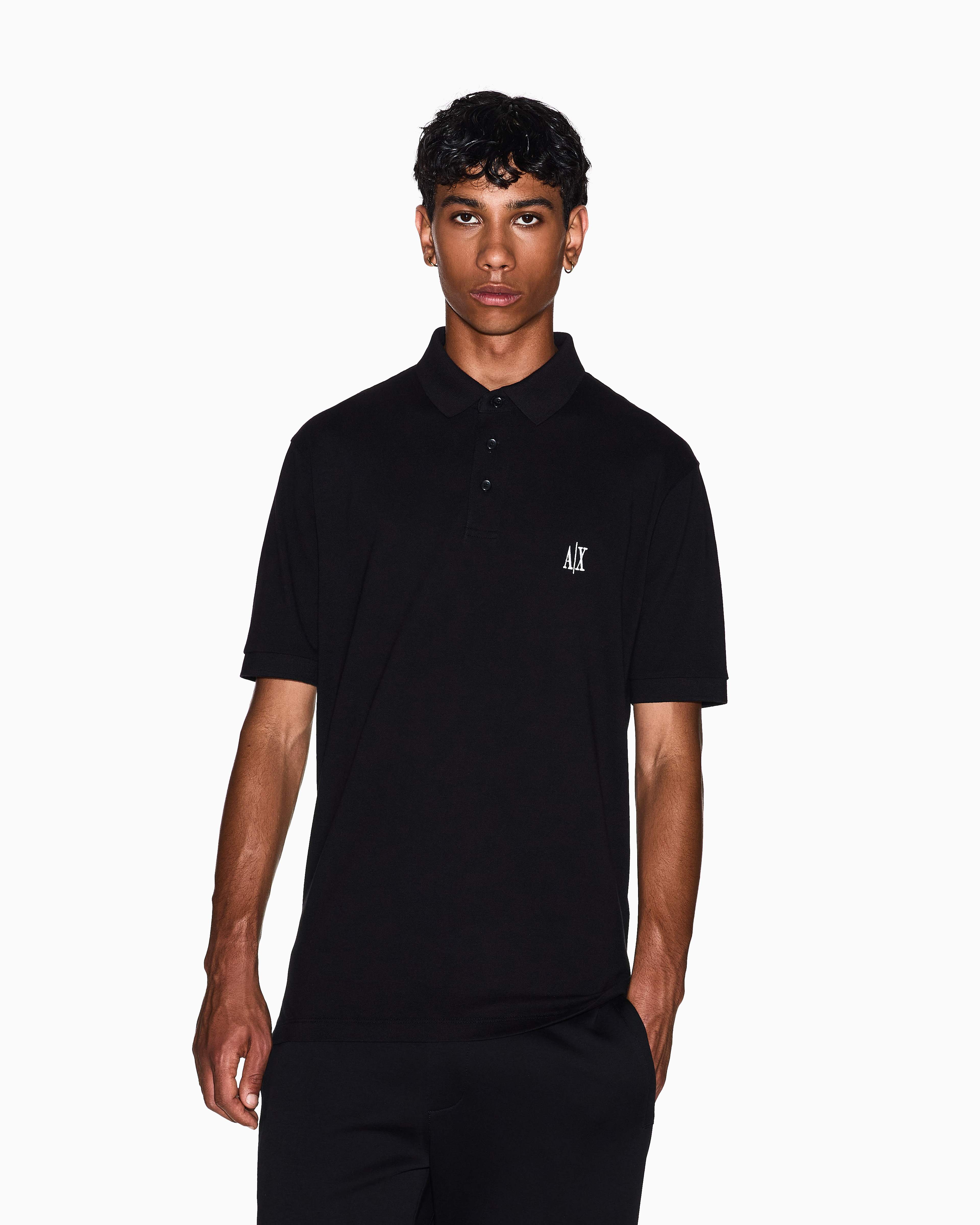 Men's Black Icon Project POLO SHIRT