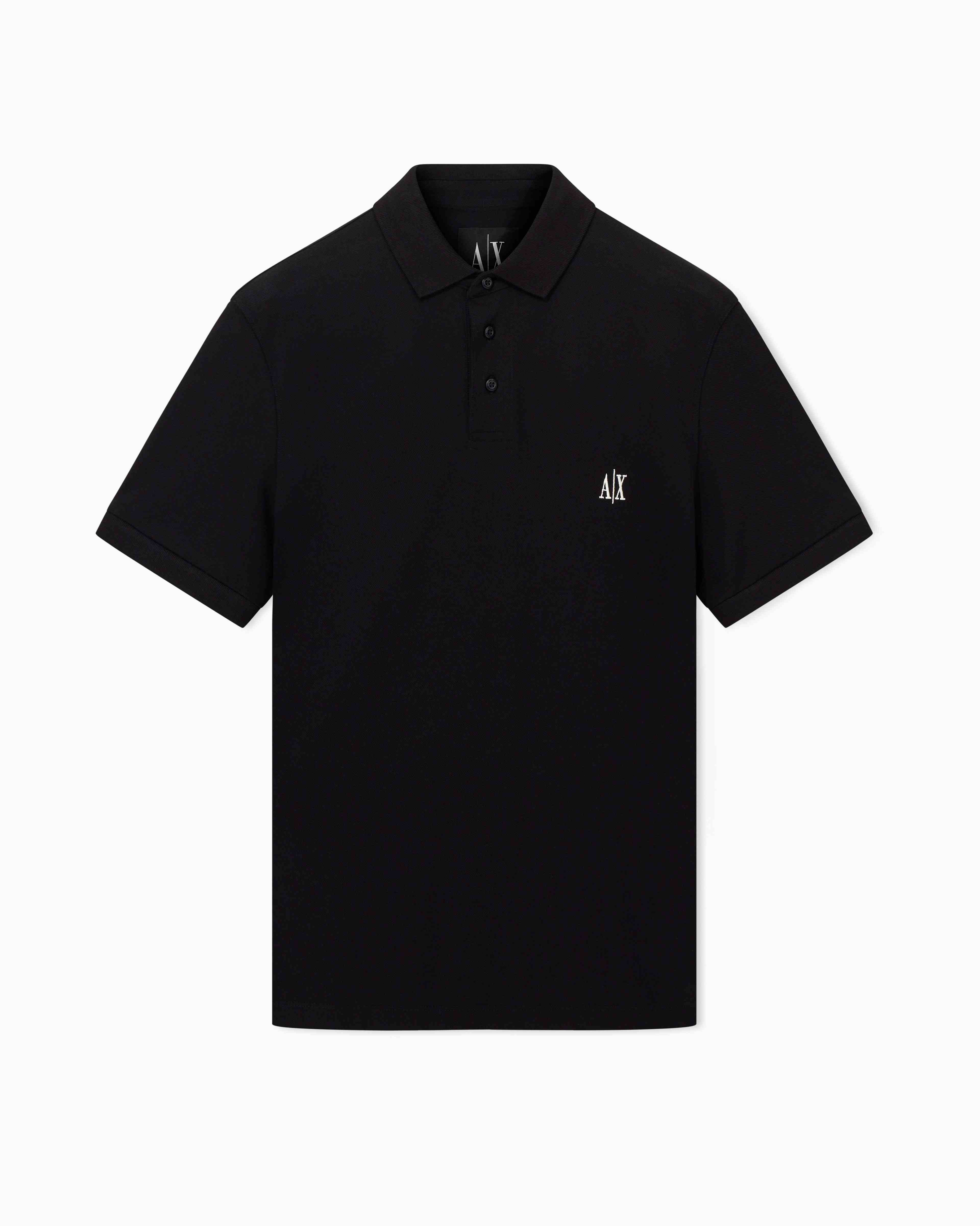 Men's Black Icon Project POLO SHIRT