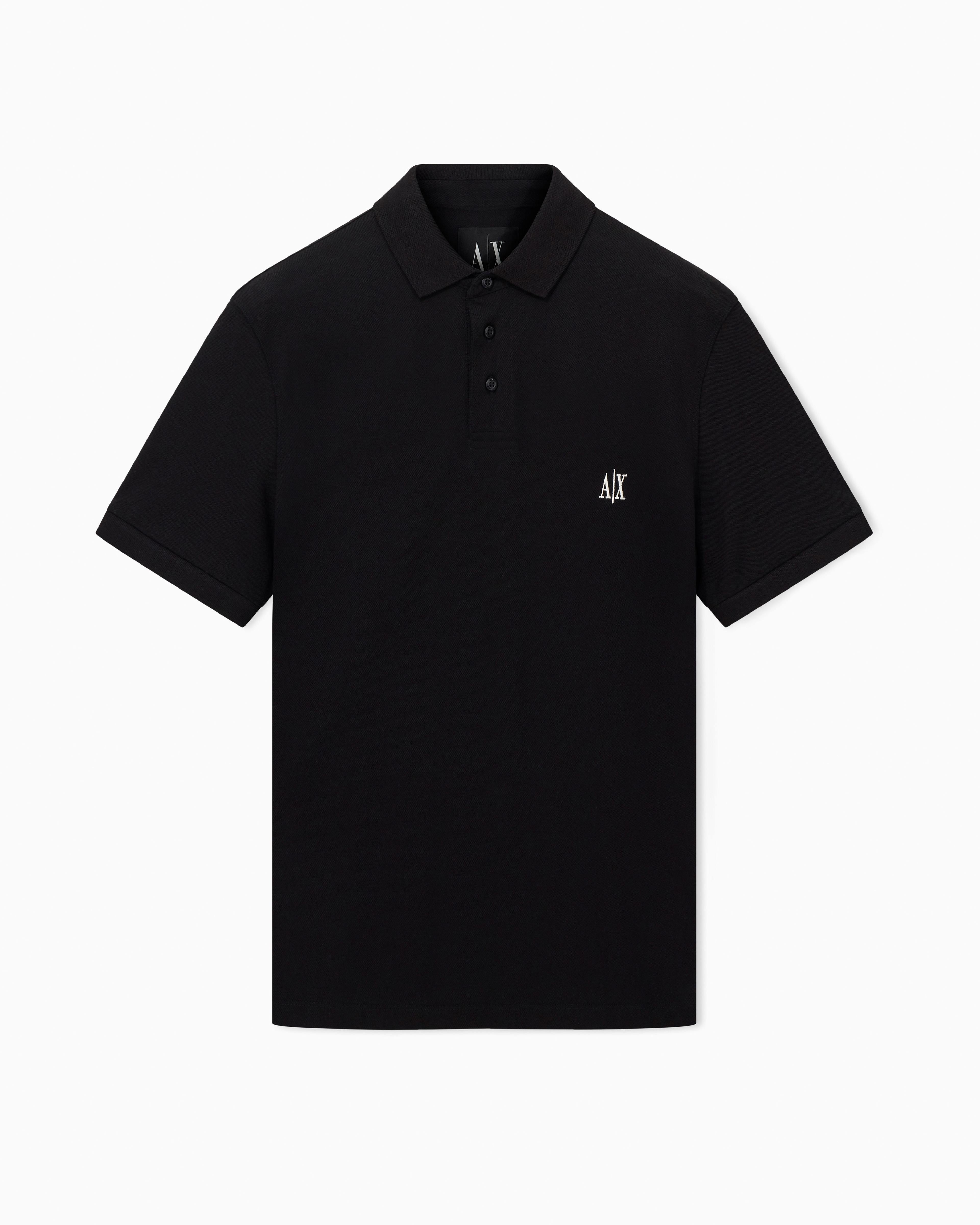Men's Black Icon Project POLO SHIRT