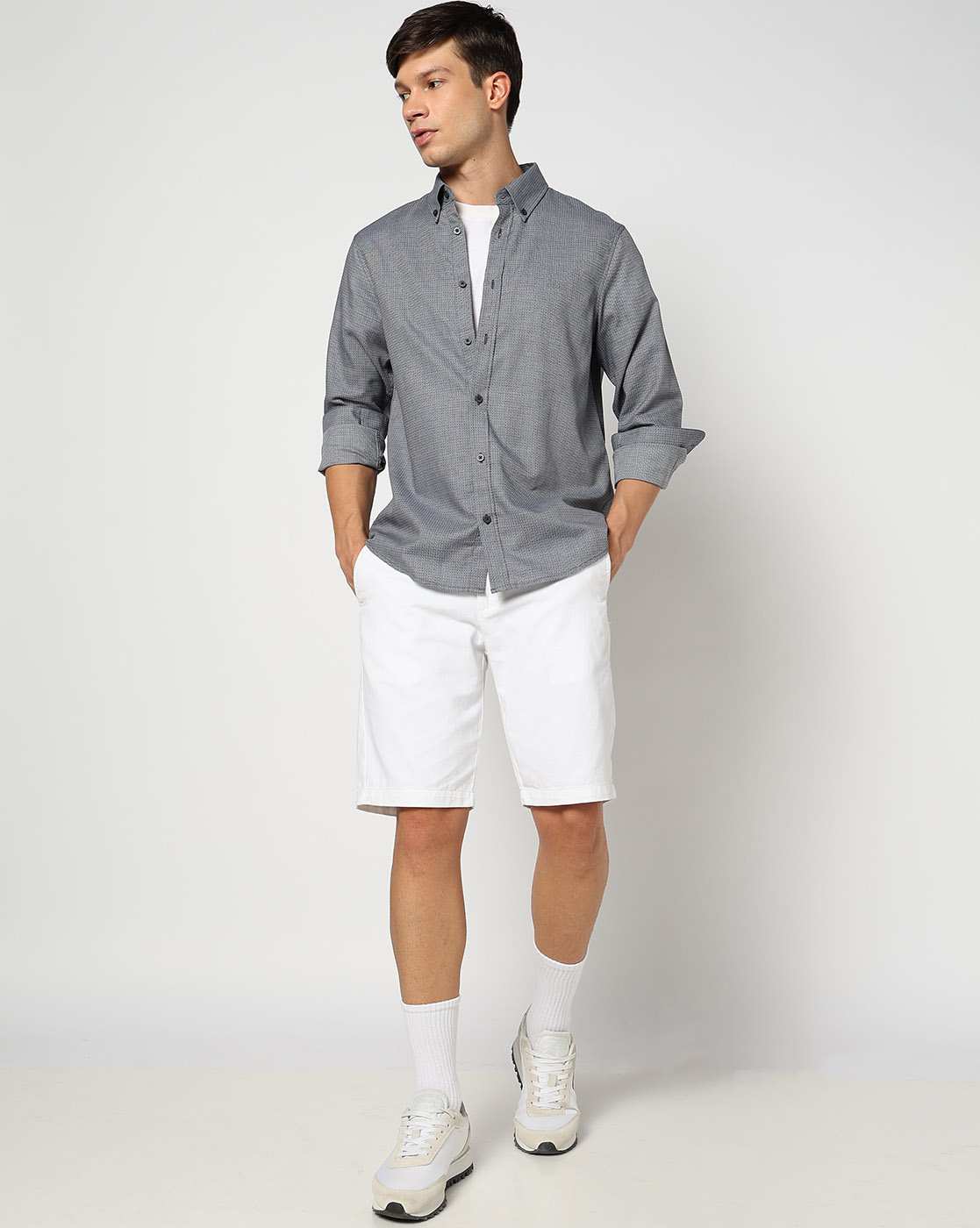 Men's Full Sleeves Armani Classics Shirt