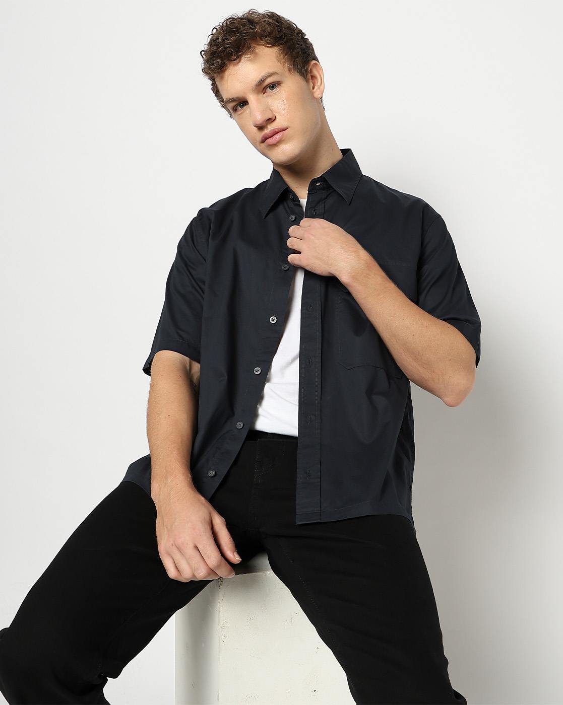 Men's Half Sleeves Armani Classics Shirt