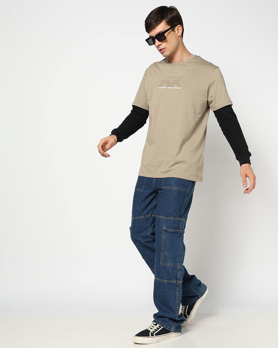 Men's Half Sleeves Logomania T-shirt