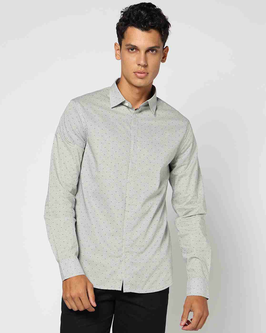 Men's Full Sleeves Armani Classics Shirt