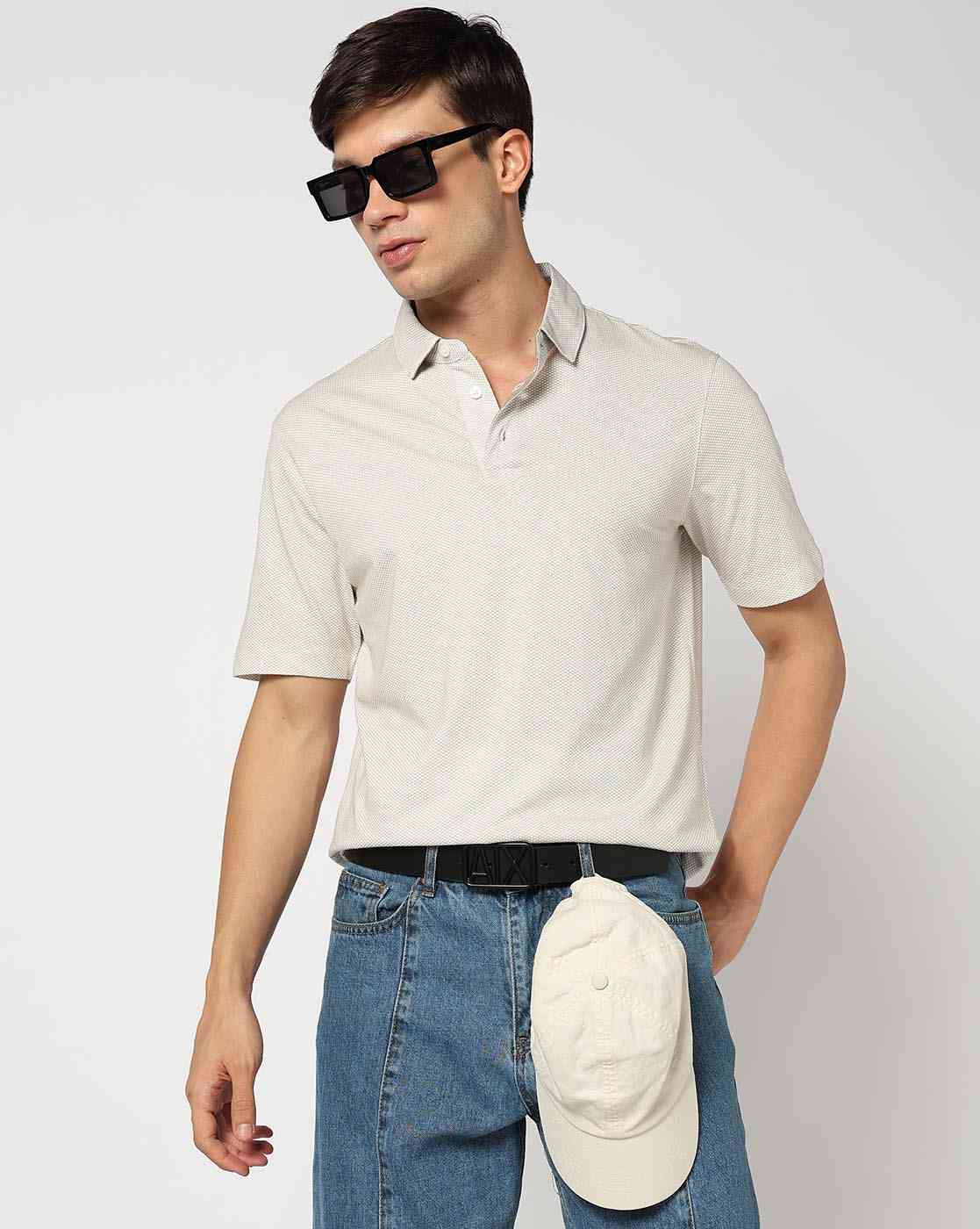 Men's Half Sleeves Armani Classics Polo