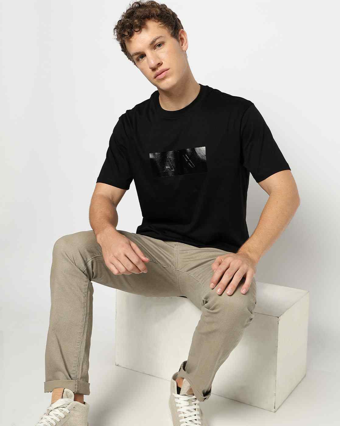 Men's Half Sleeves Armani Classics T-shirt