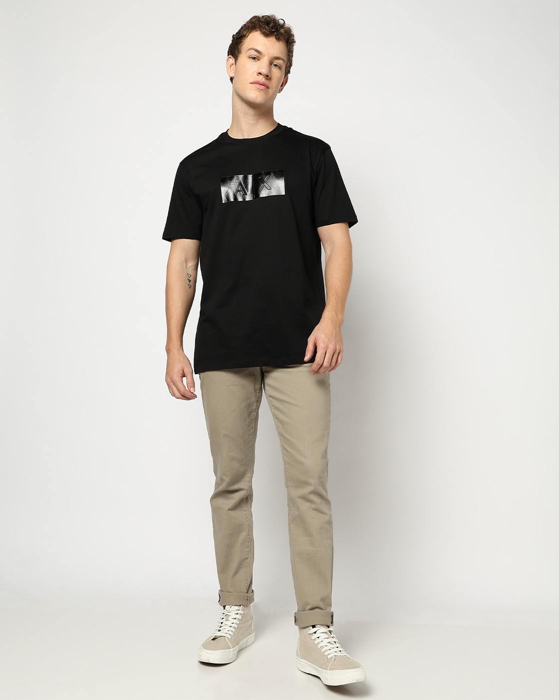 Men's Half Sleeves Armani Classics T-shirt
