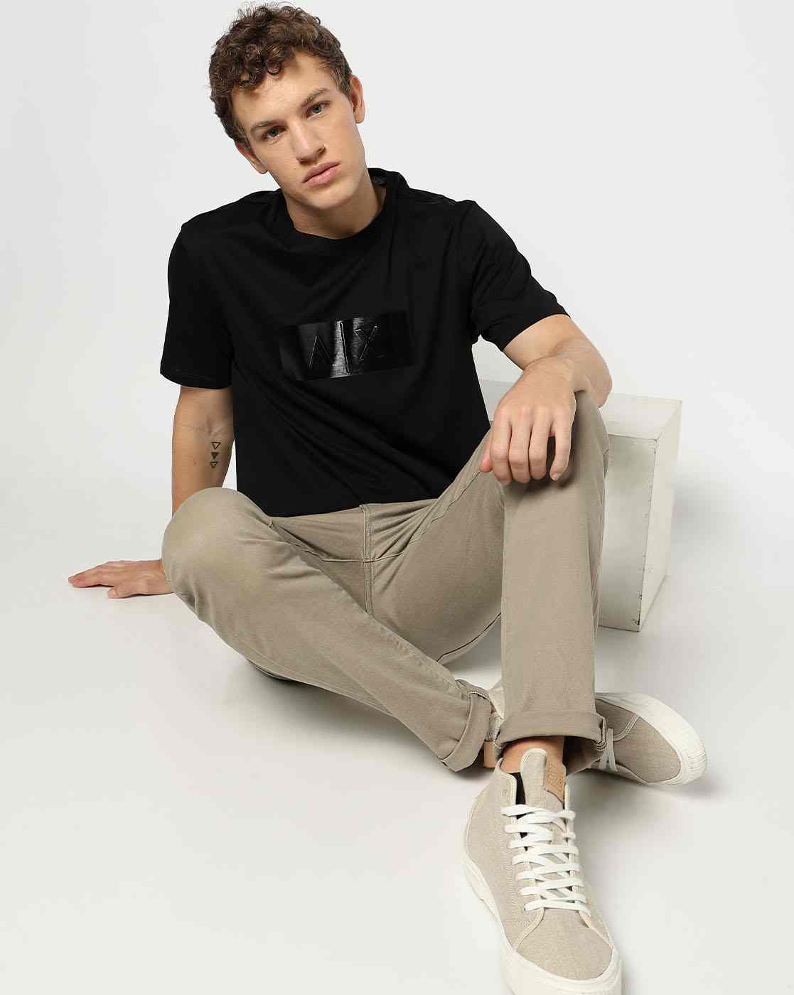 Men's Half Sleeves Armani Classics T-shirt