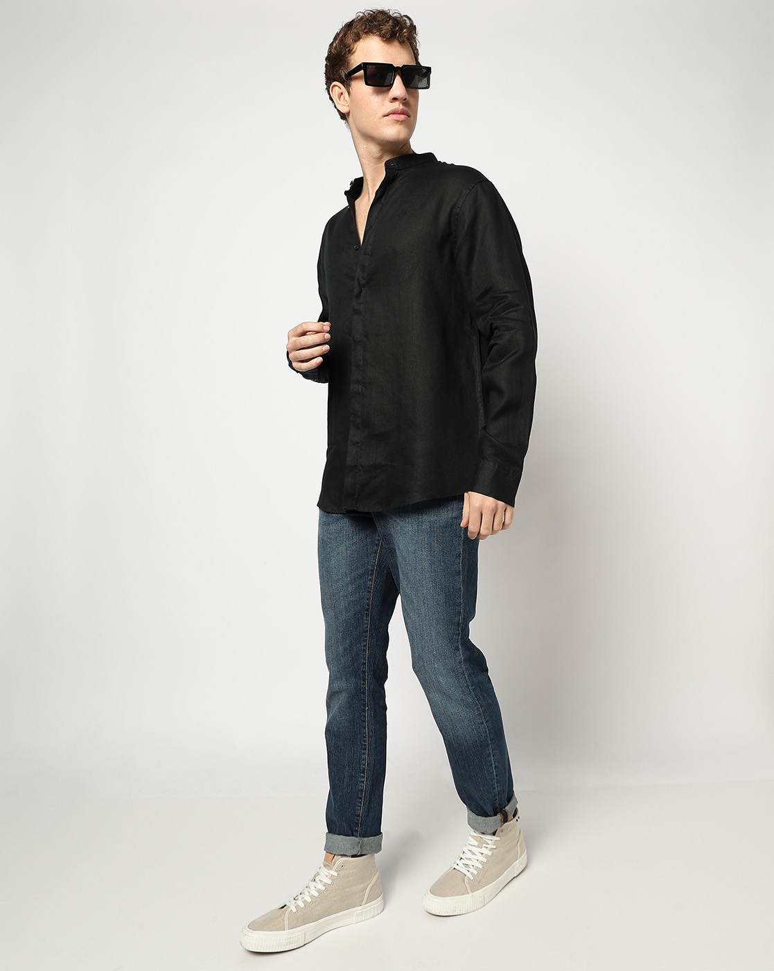 Men's Full Sleeves Essentials Shirt